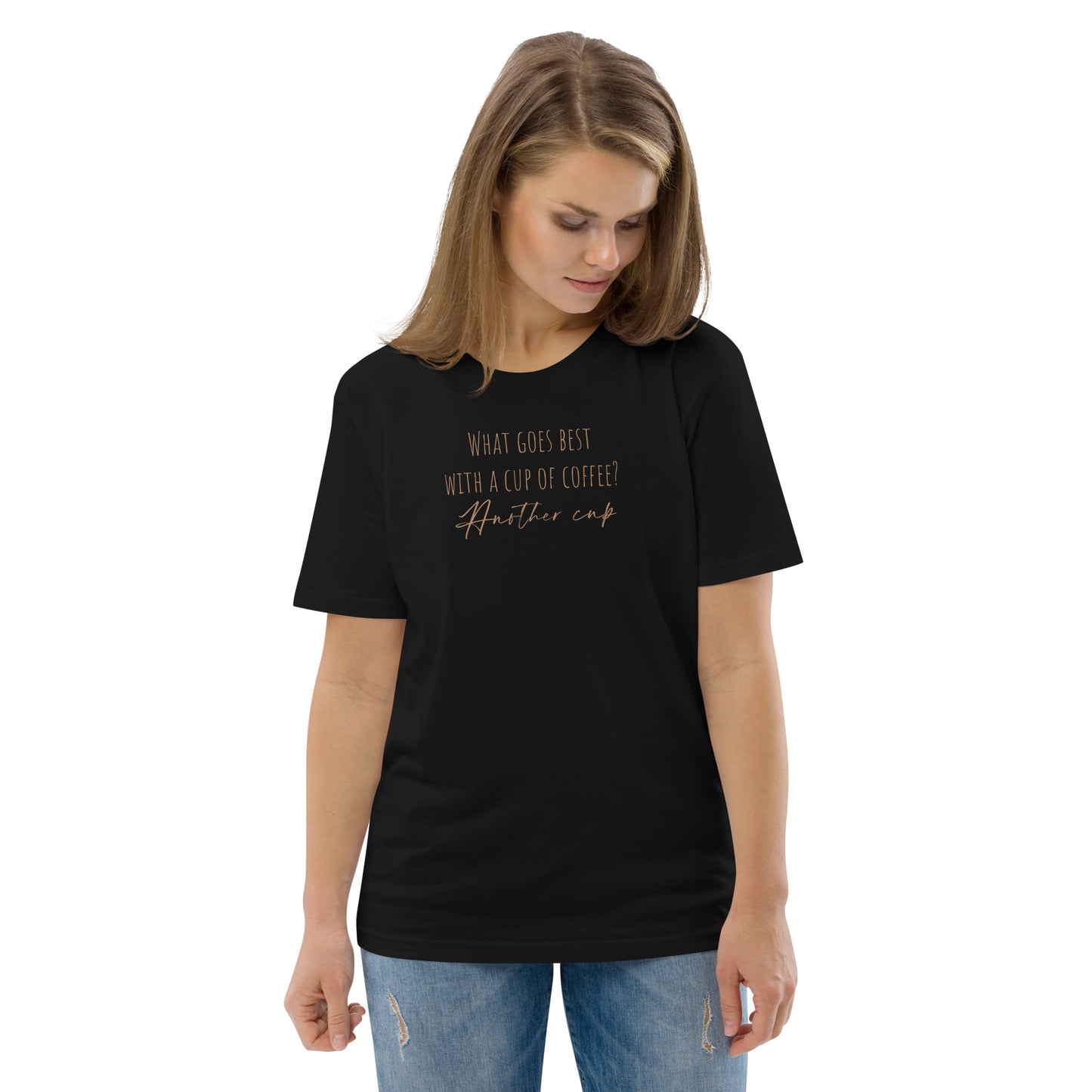 Unisex organic cotton t-shirt Coffe