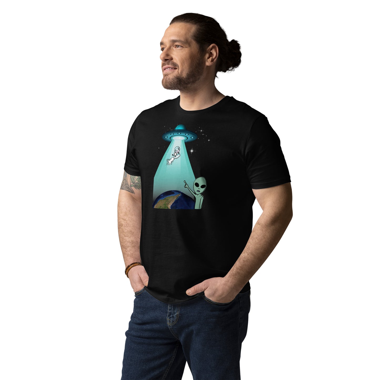 Unisex organic cotton t-shirt UFO