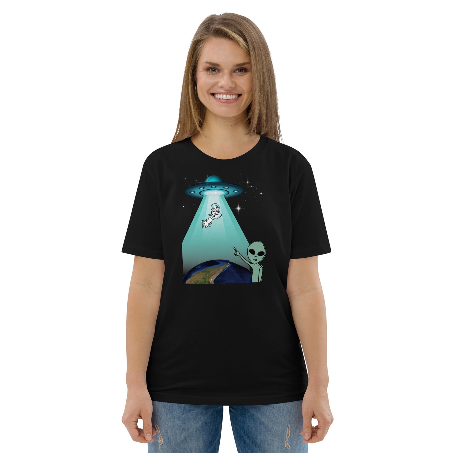 Unisex organic cotton t-shirt UFO