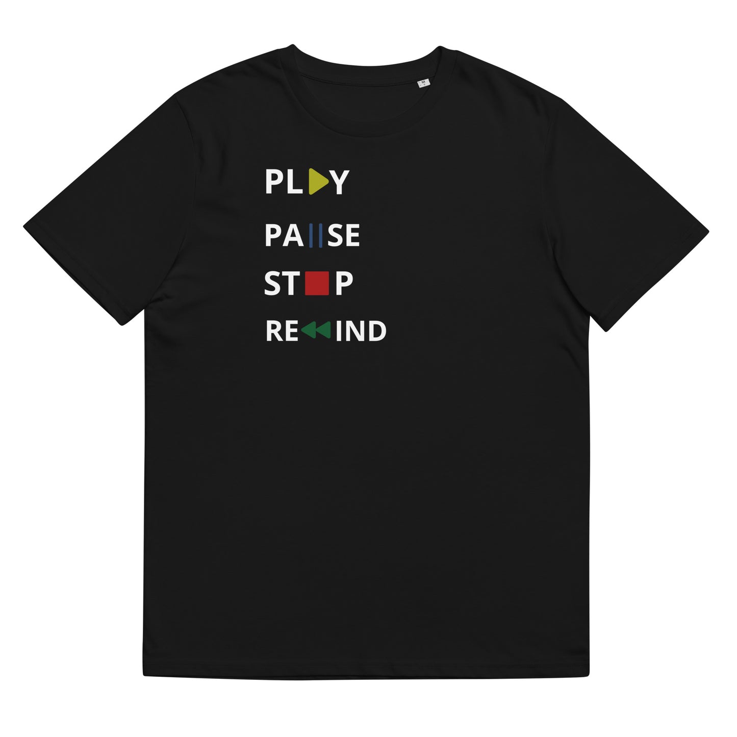 Unisex organic cotton t-shirt PLAY