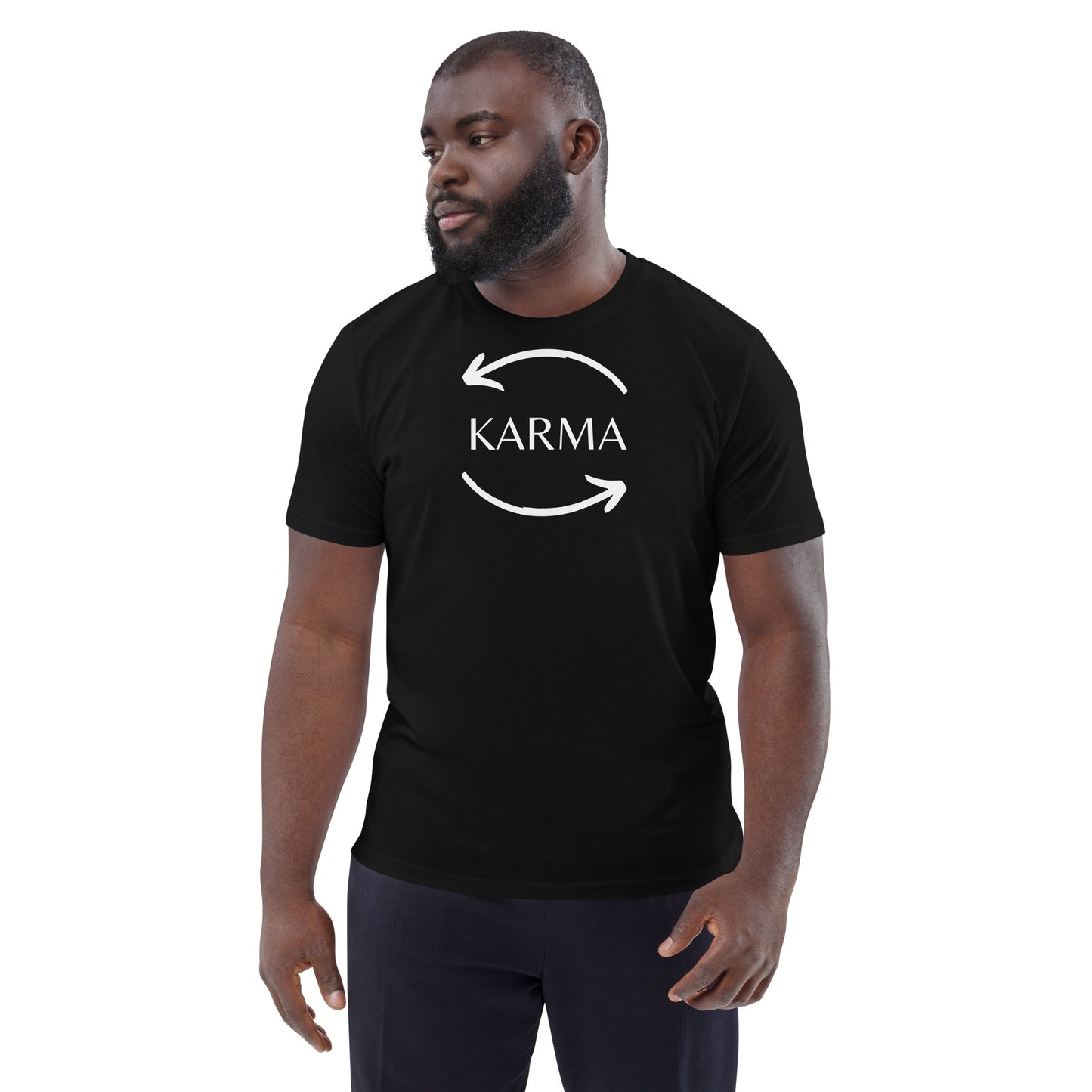 Unisex organic cotton t-shirt Karma