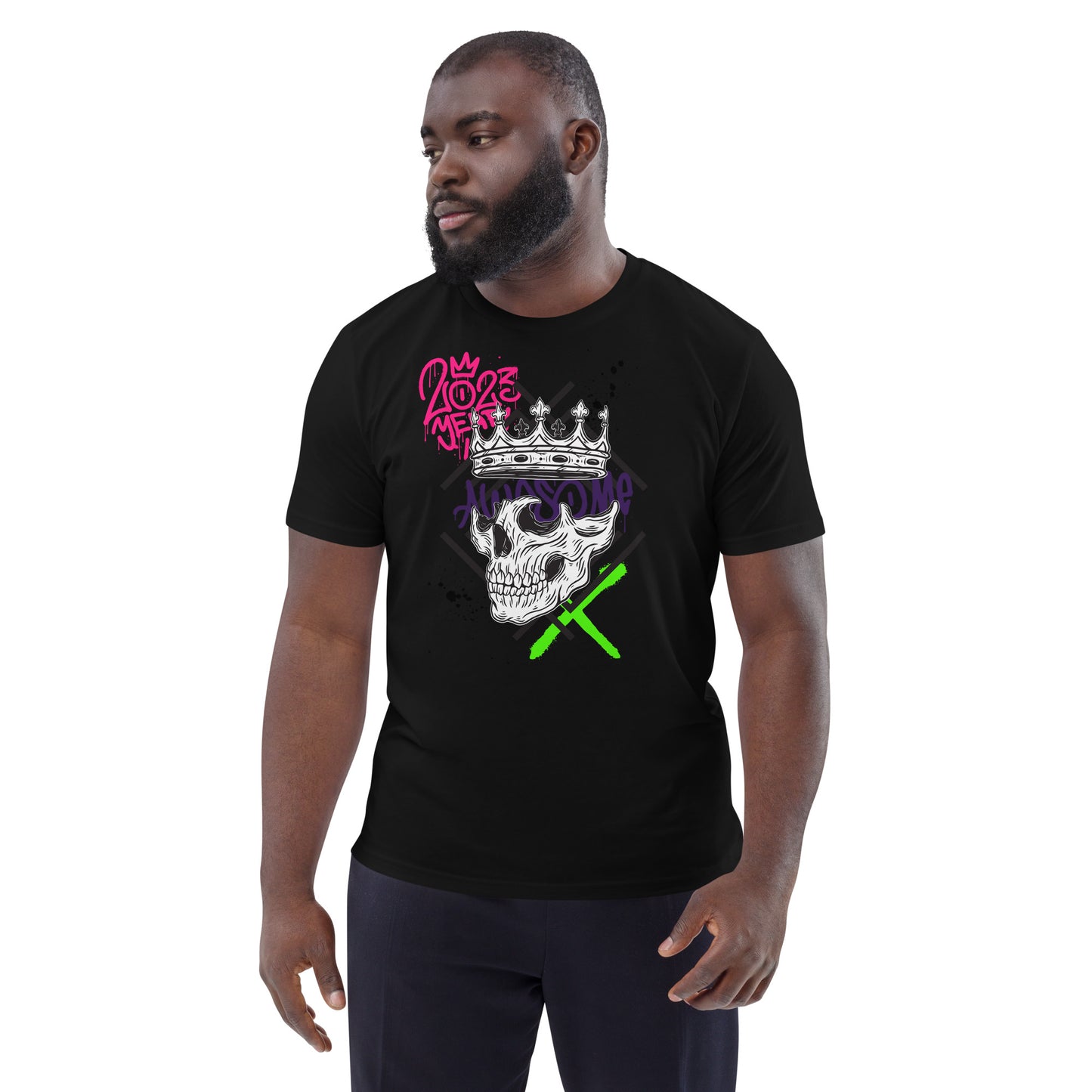 Unisex organic cotton t-shirt Skull