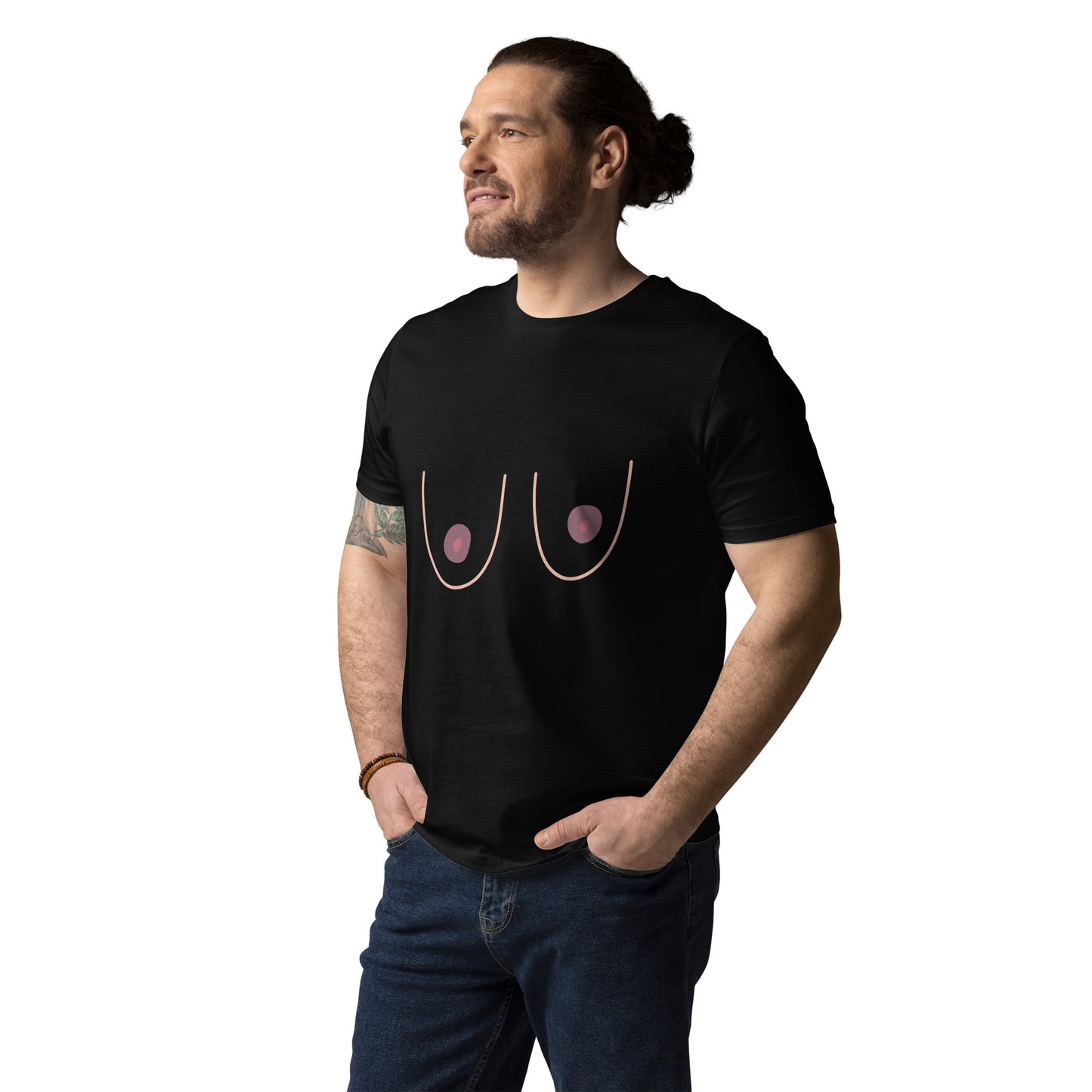 Unisex organic cotton t-shirt Tits