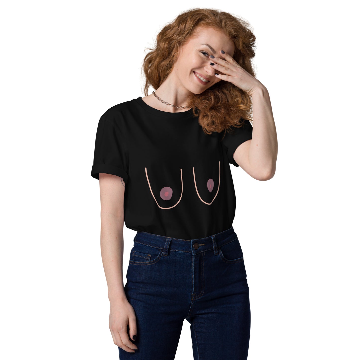 Unisex organic cotton t-shirt Tits