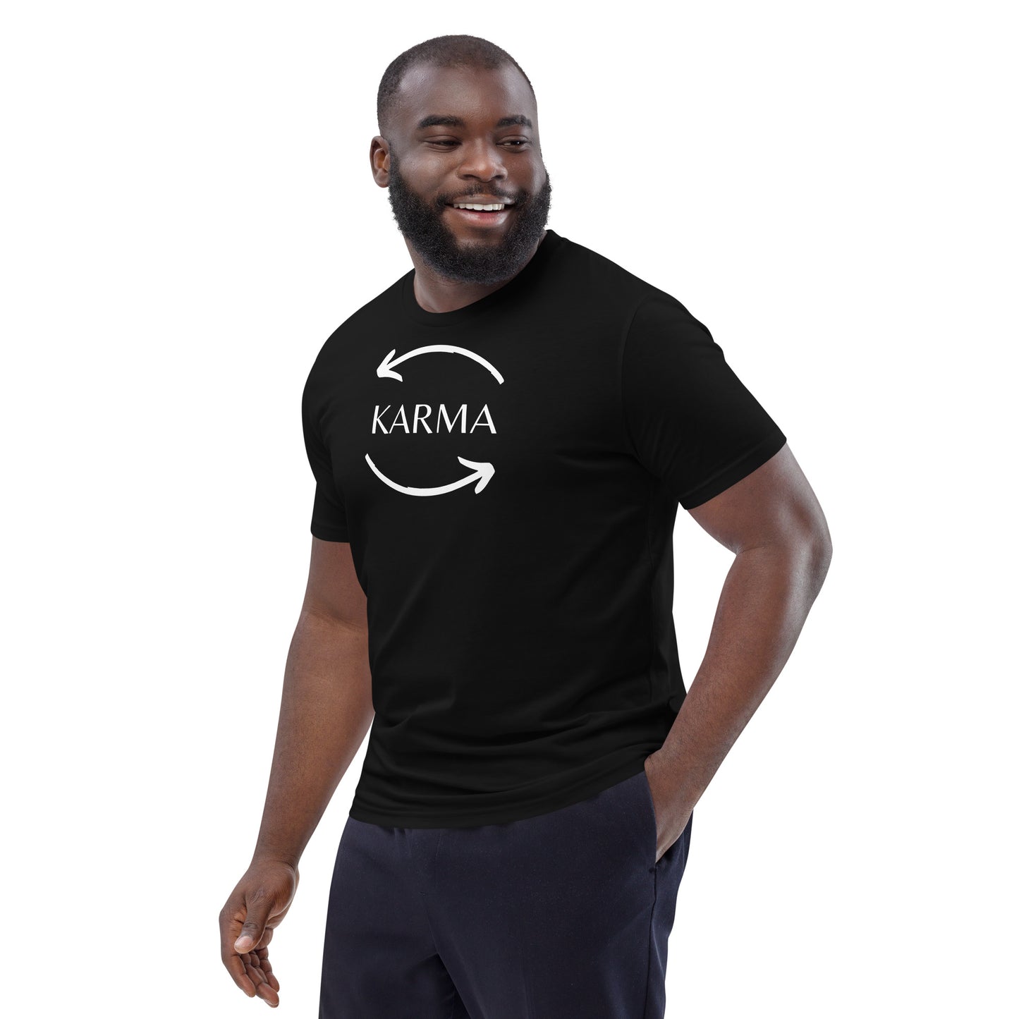 Unisex organic cotton t-shirt Karma