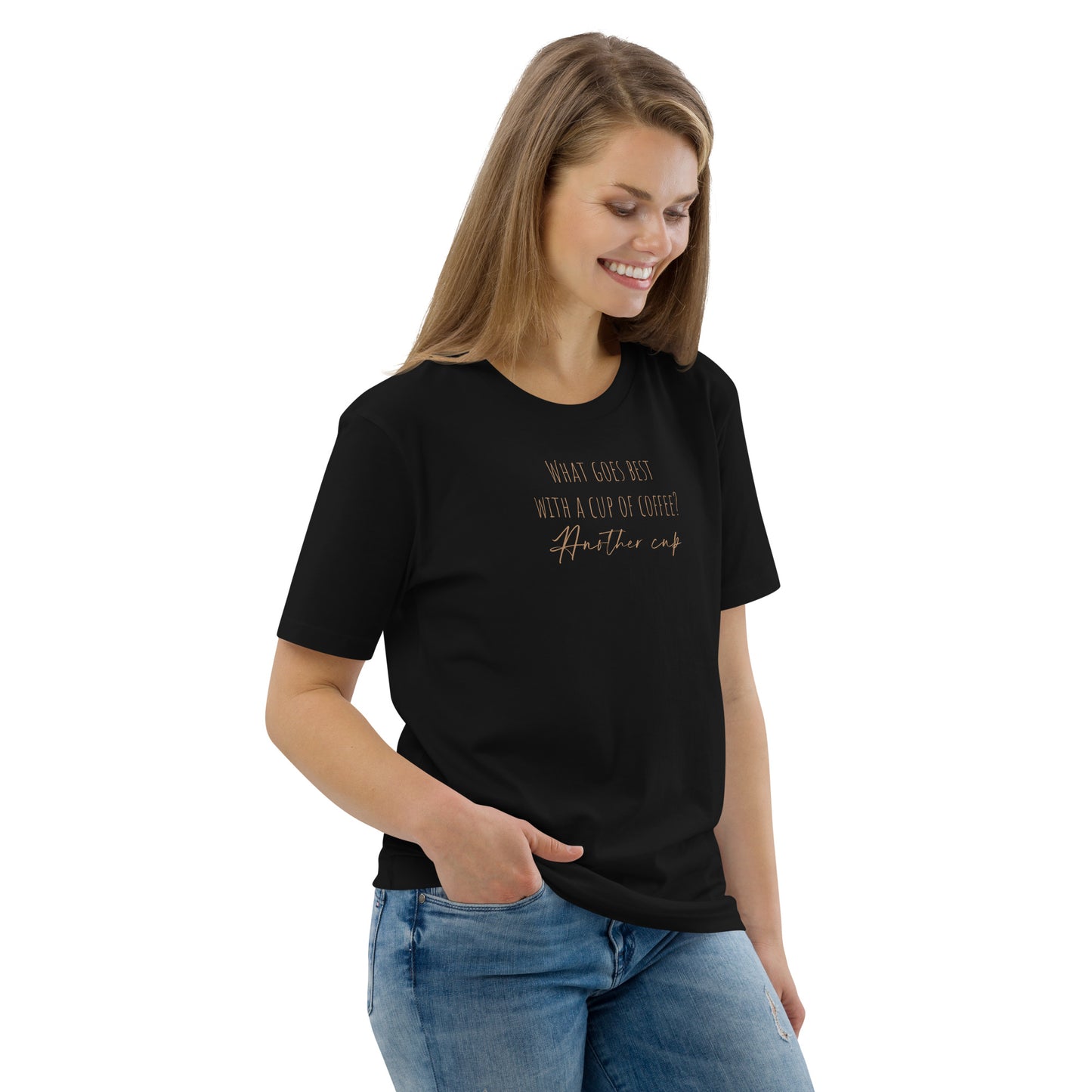 Unisex organic cotton t-shirt Coffe