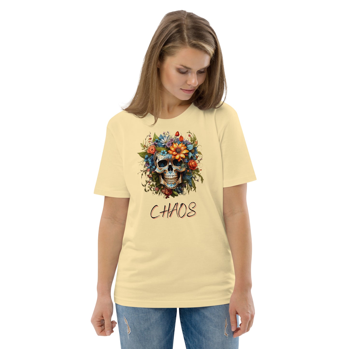 Unisex organic cotton t-shirt CHAOS