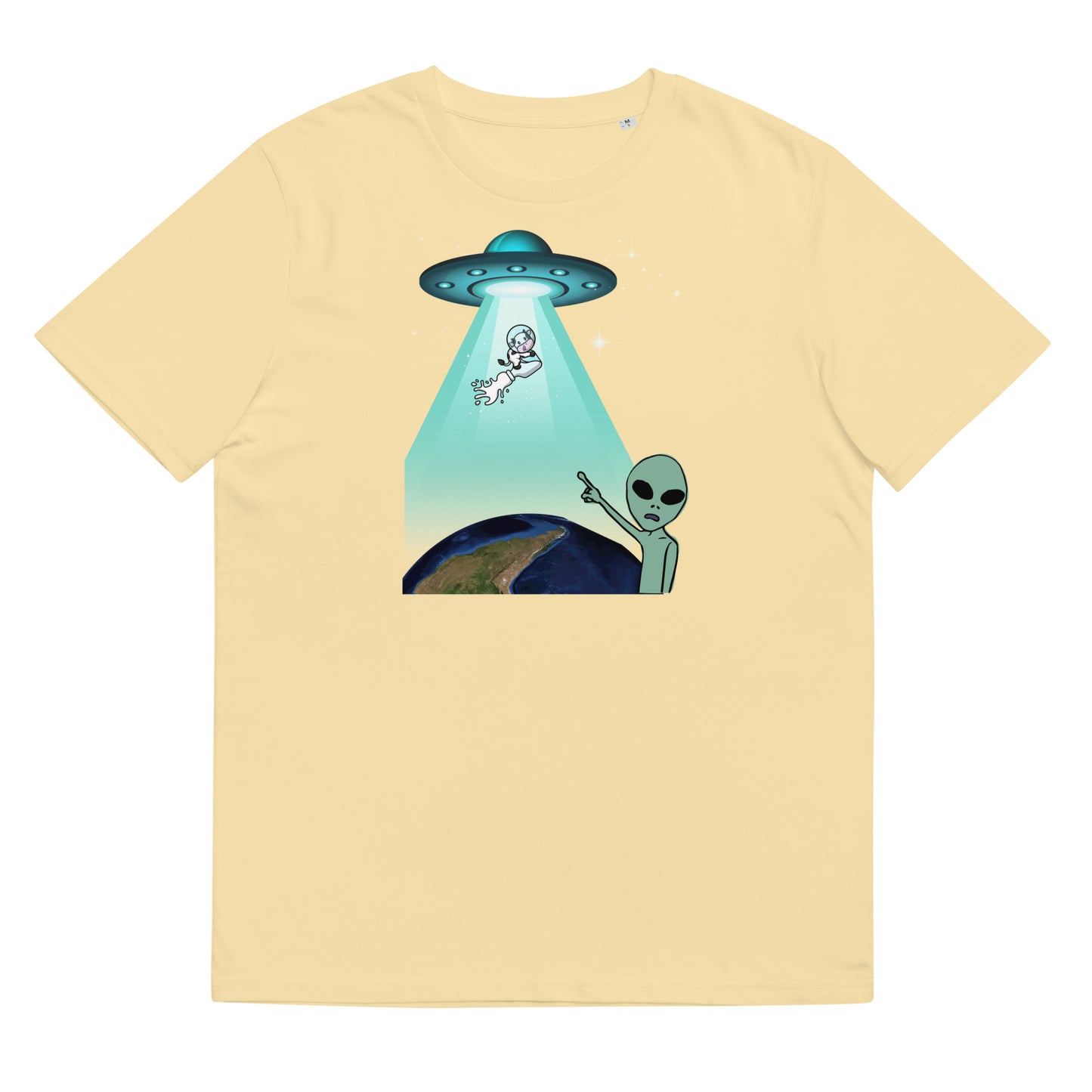 Unisex organic cotton t-shirt UFO