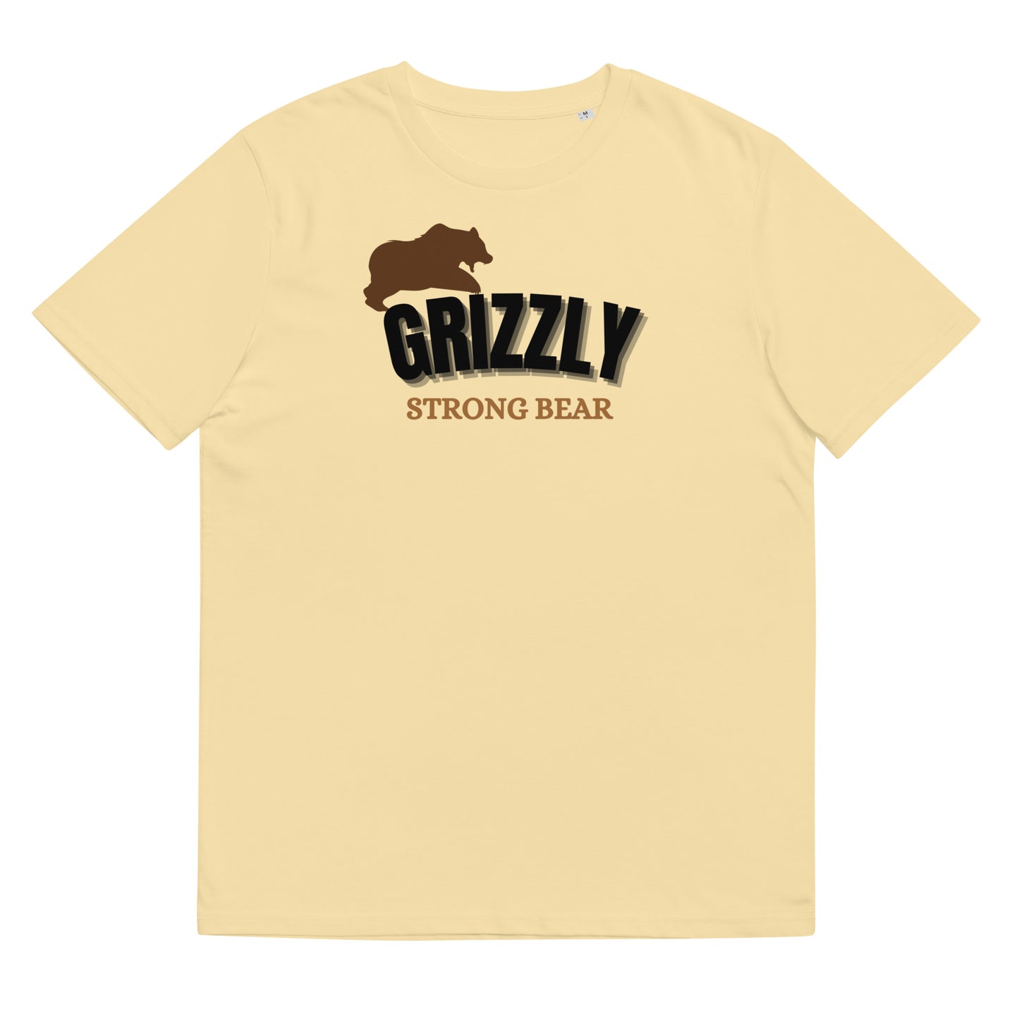 Unisex organic cotton t-shirt Grizzly