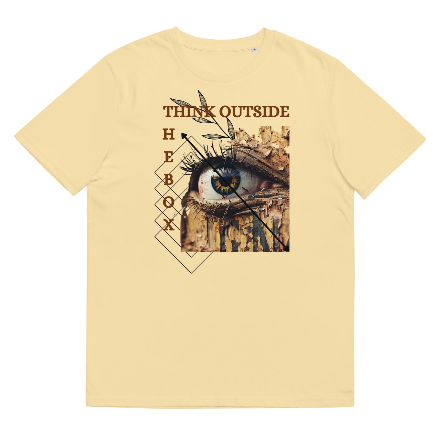 Unisex organic cotton t-shirt Open your