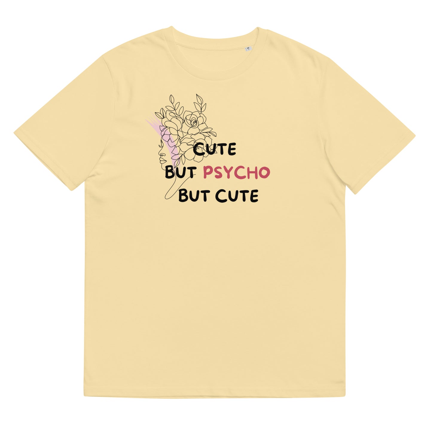 Unisex organic cotton t-shirt Cute-Psyco