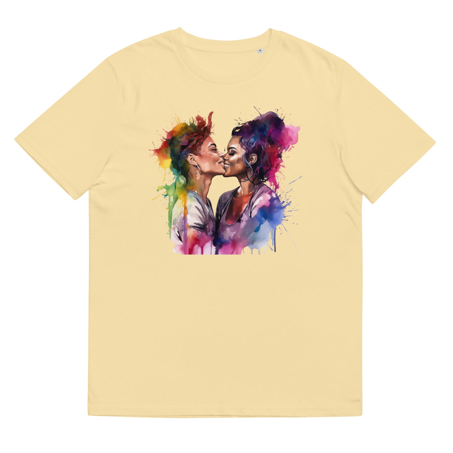 Unisex organic cotton t-shirt Les Kiss