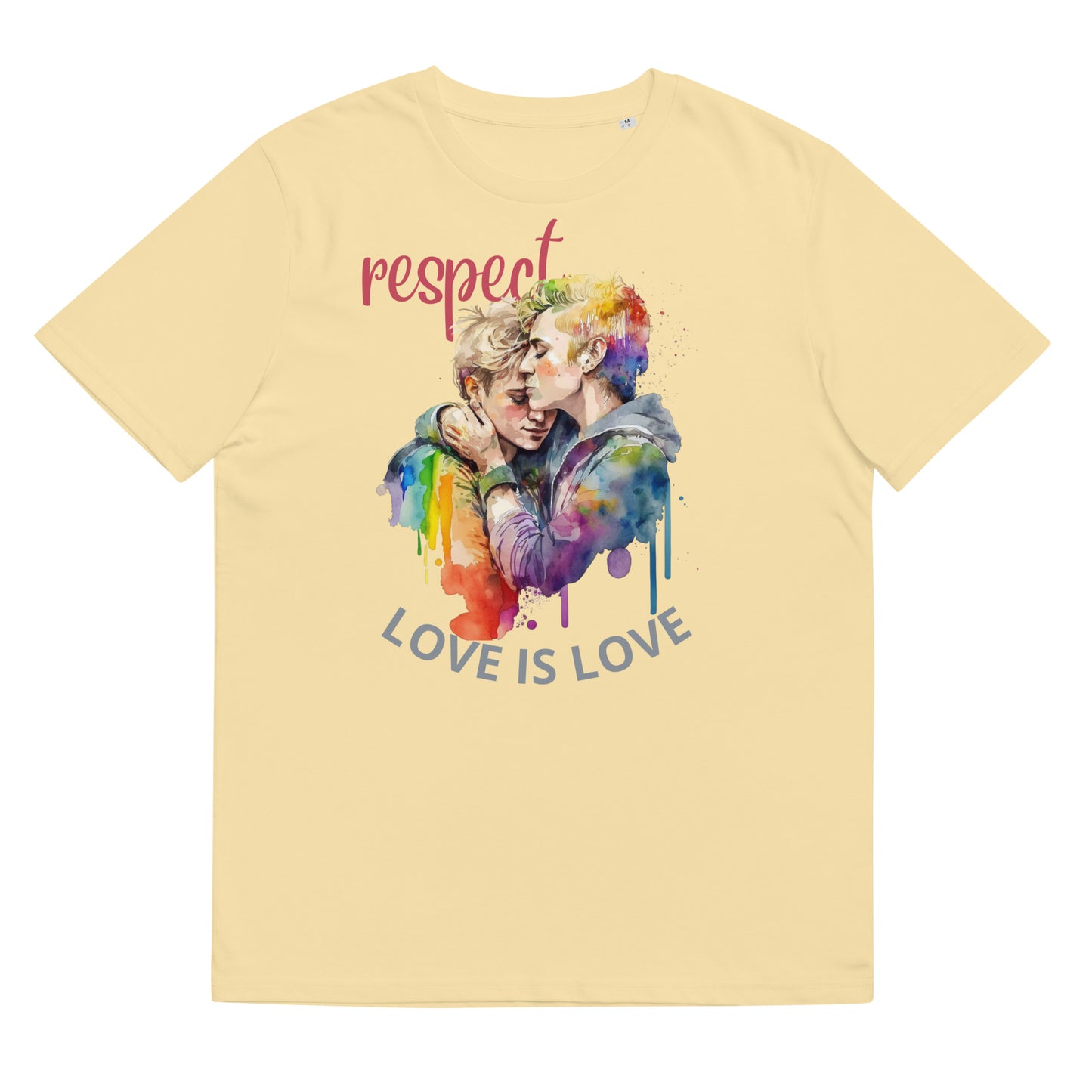 Unisex organic cotton t-shirt Respect