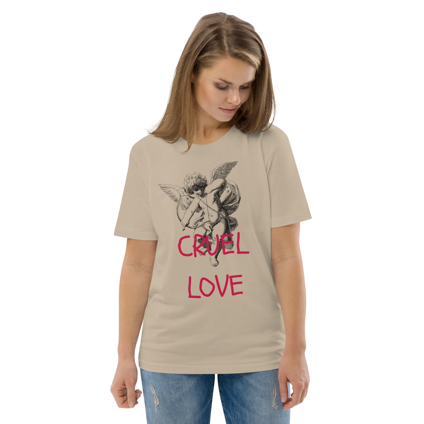 Unisex organic cotton t-shirt LOVE