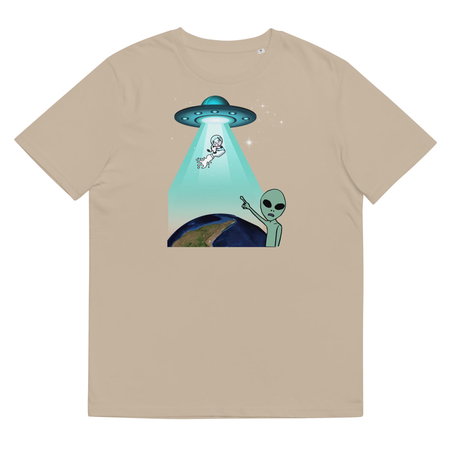 Unisex organic cotton t-shirt UFO