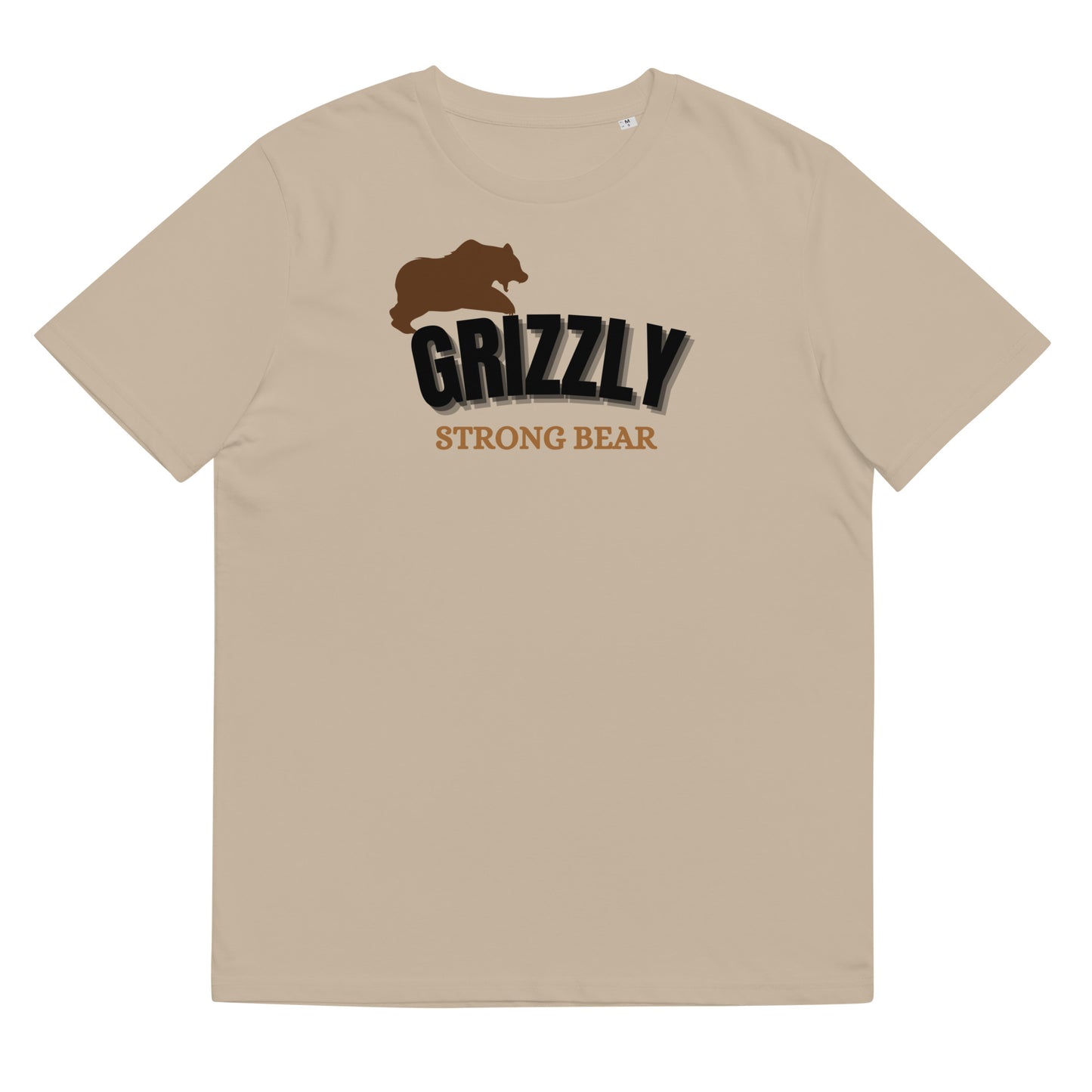 Unisex organic cotton t-shirt Grizzly