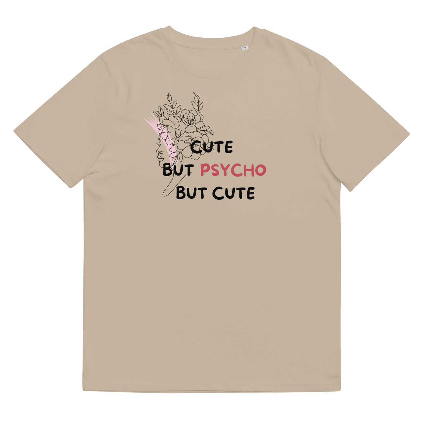 Unisex organic cotton t-shirt Cute-Psyco