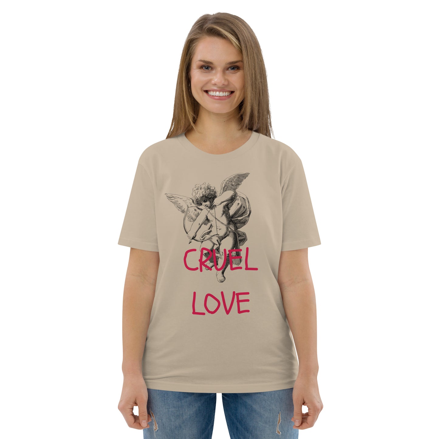 Unisex organic cotton t-shirt LOVE