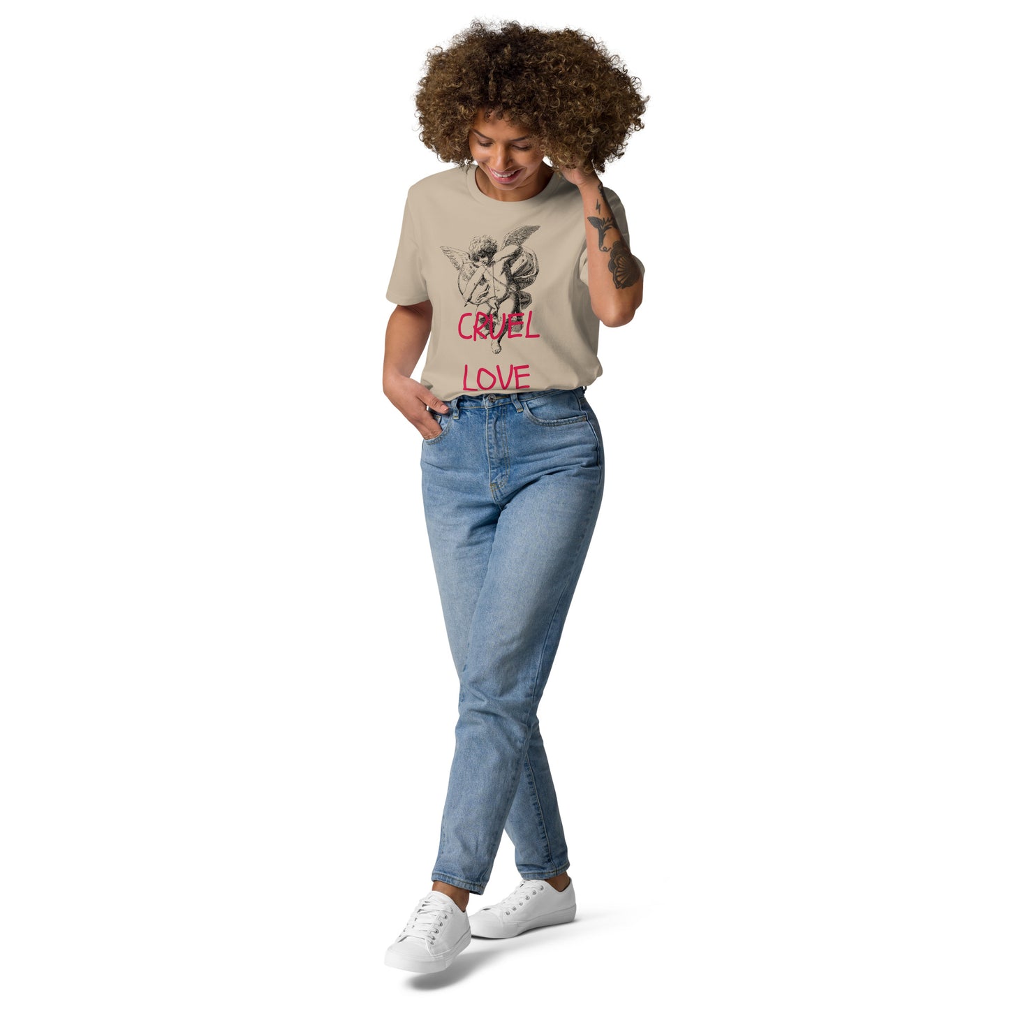 Unisex organic cotton t-shirt LOVE