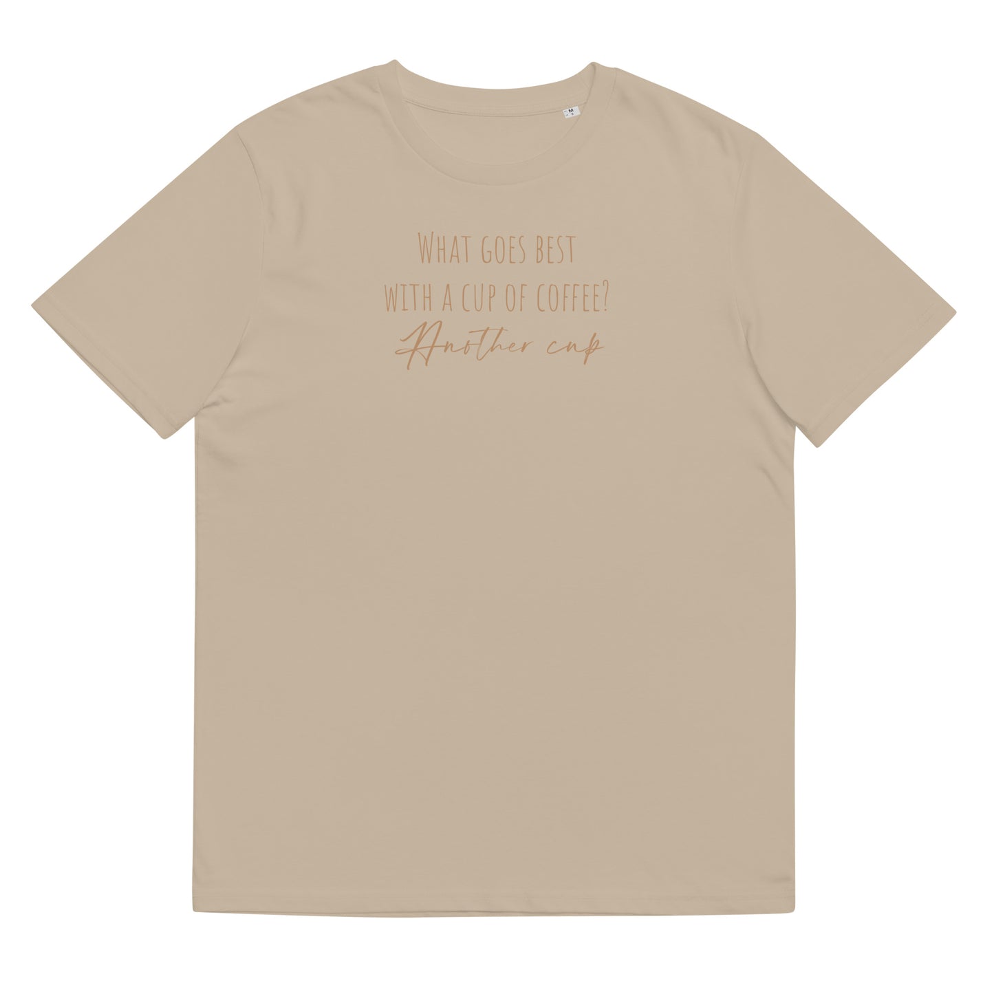 Unisex organic cotton t-shirt Coffe