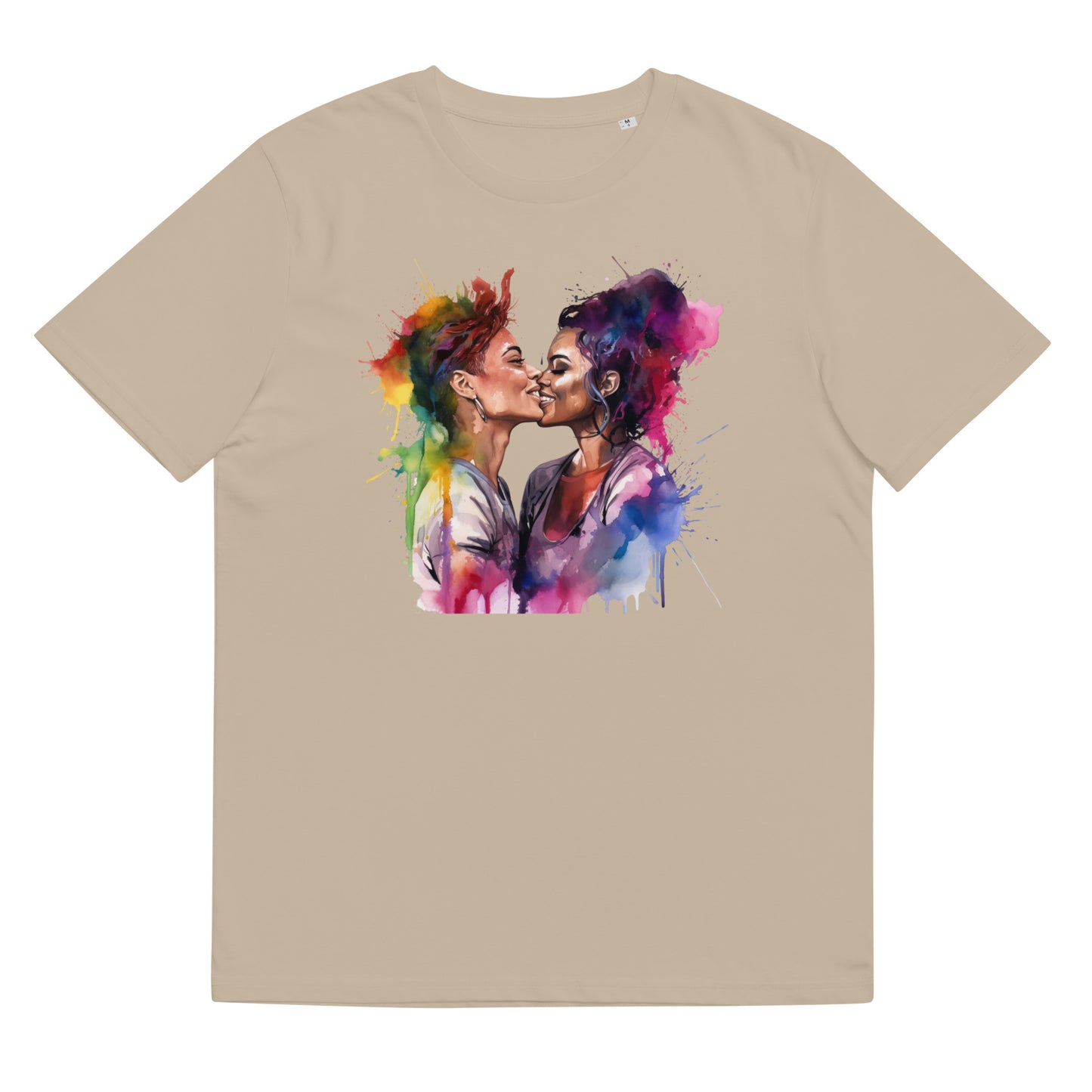 Unisex organic cotton t-shirt Les Kiss