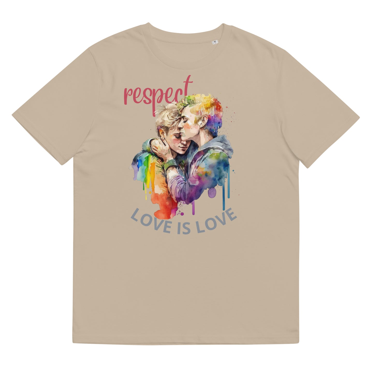 Unisex organic cotton t-shirt Respect