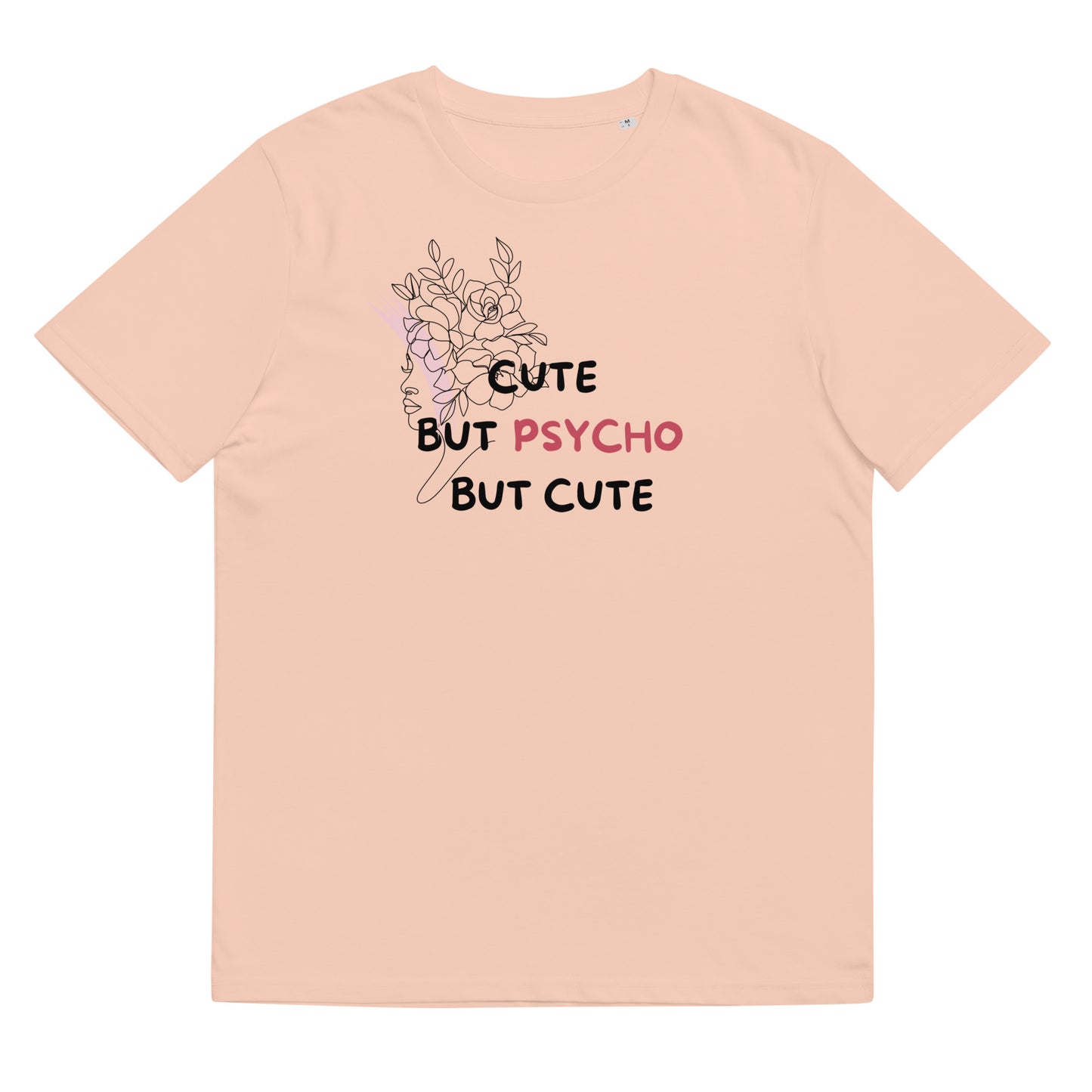 Unisex organic cotton t-shirt Cute-Psyco