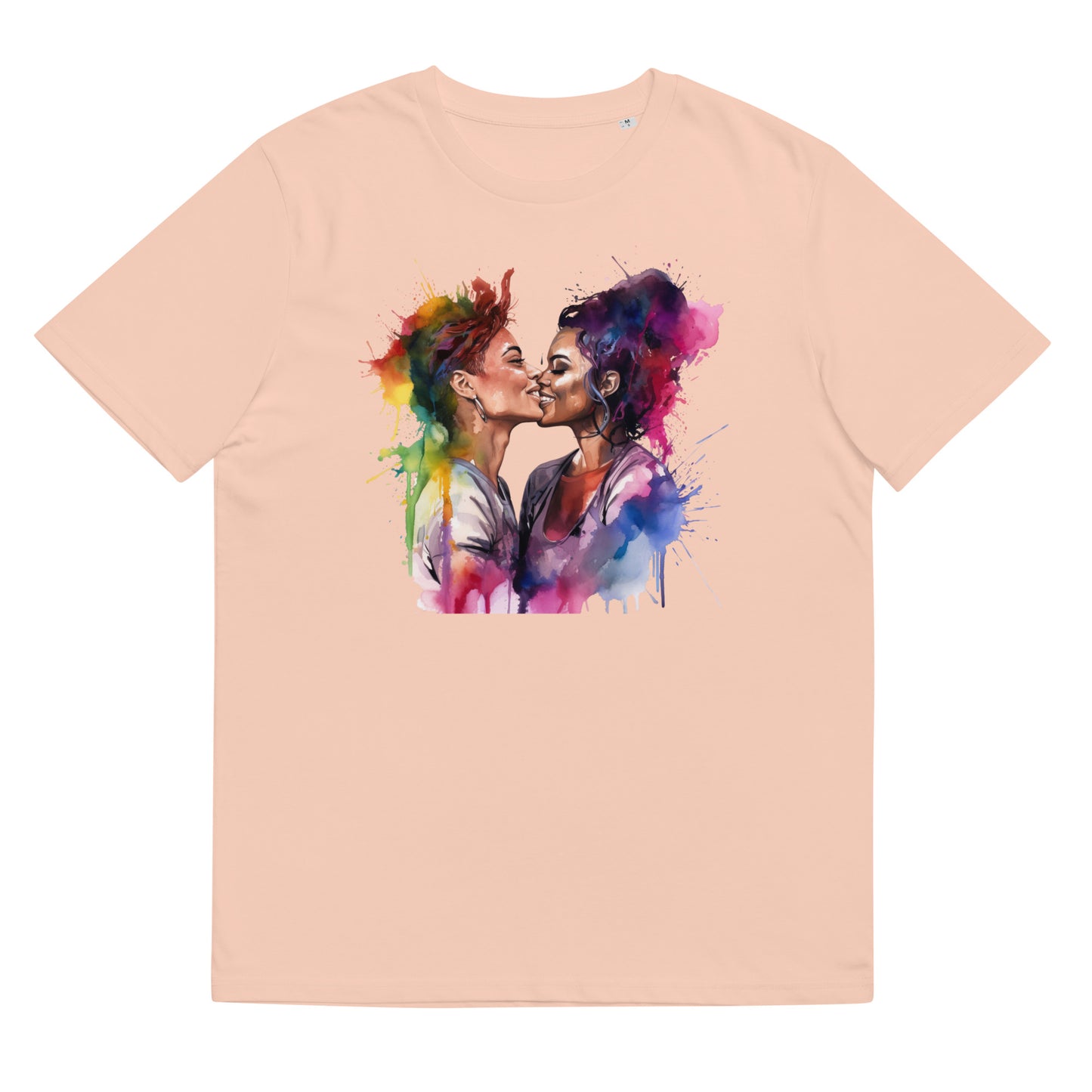 Unisex organic cotton t-shirt Les Kiss