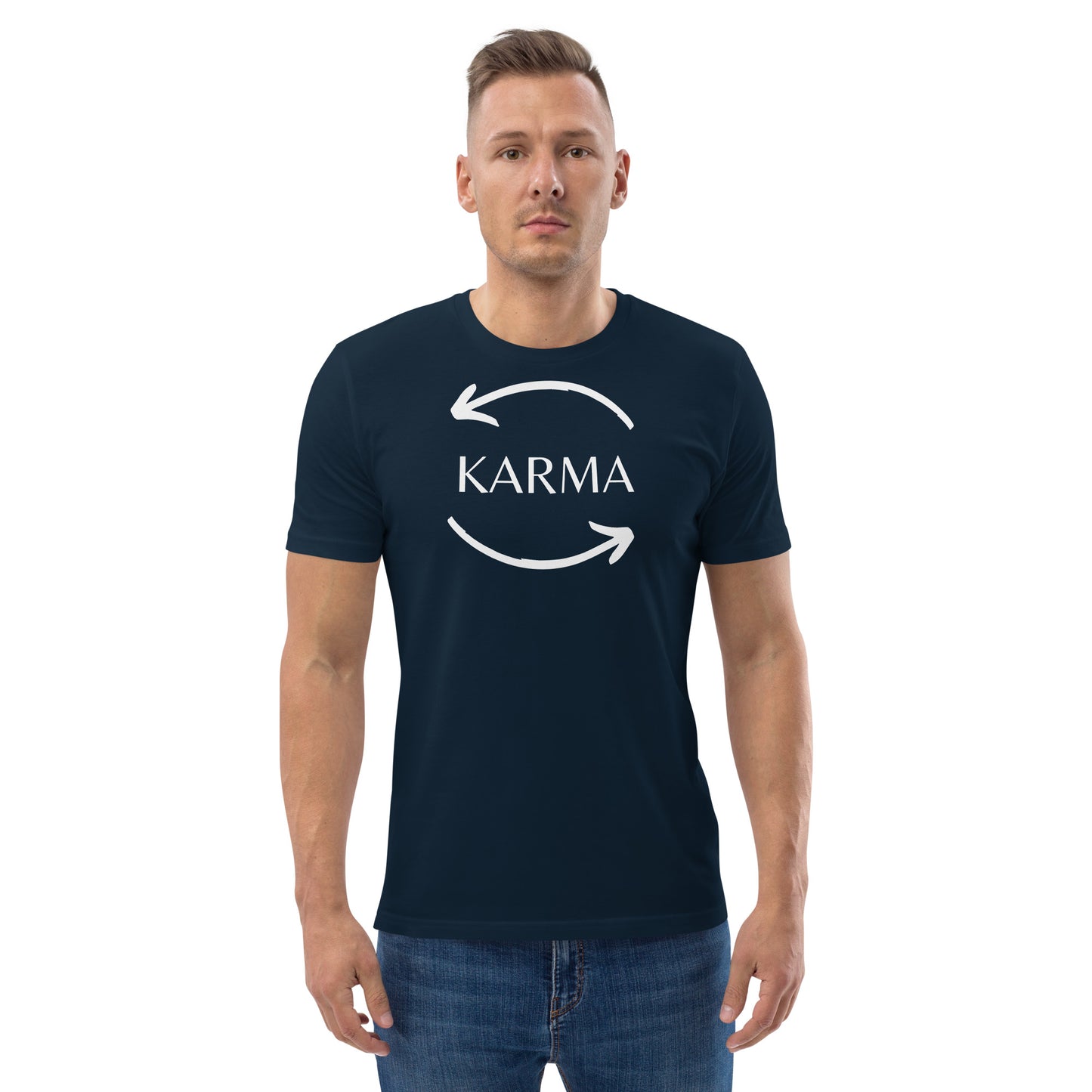 Unisex organic cotton t-shirt Karma