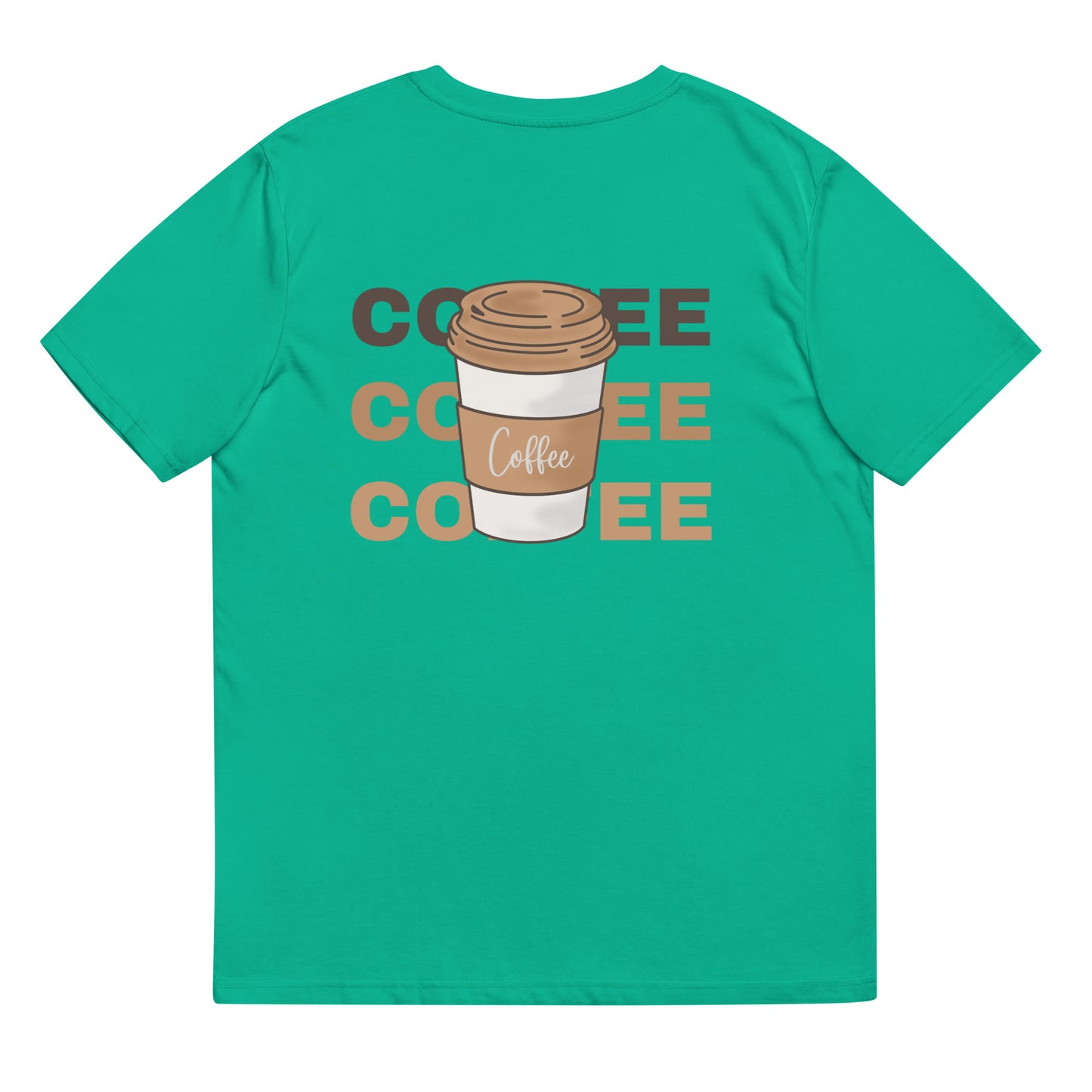 Unisex organic cotton t-shirt Coffe