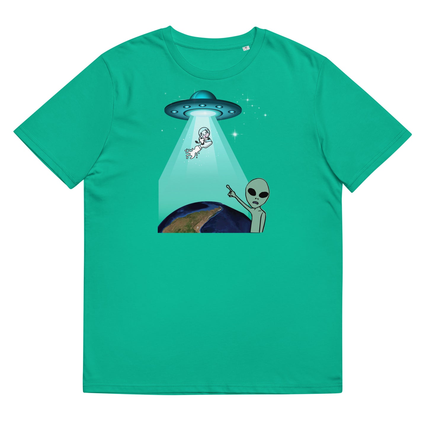 Unisex organic cotton t-shirt UFO