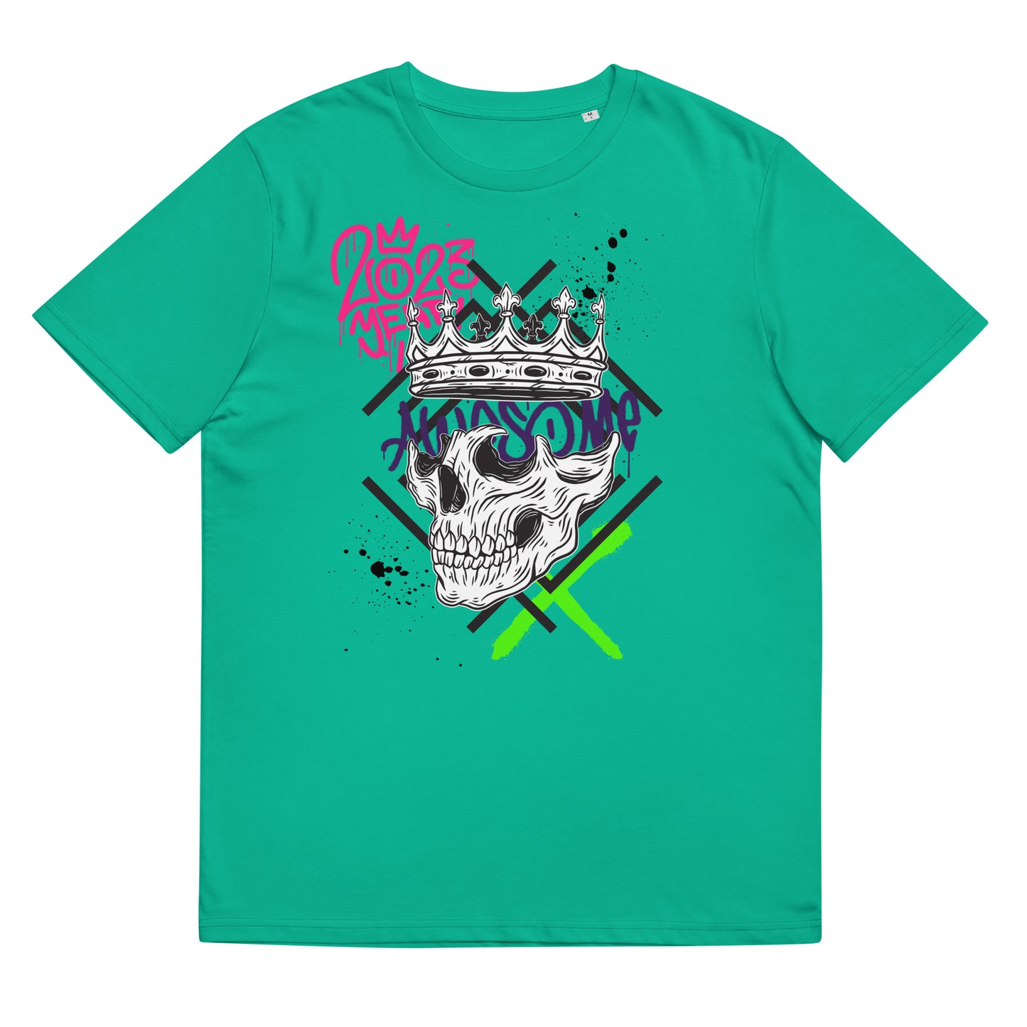 Unisex organic cotton t-shirt Skull