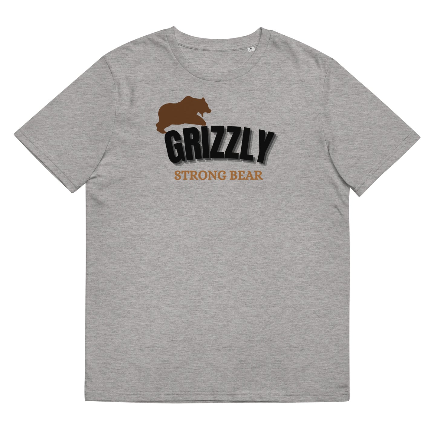 Unisex organic cotton t-shirt Grizzly