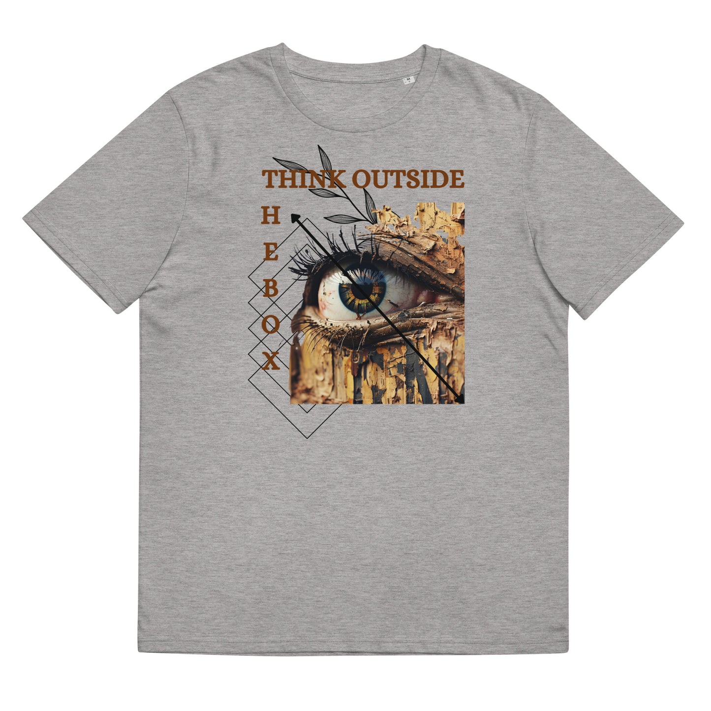 Unisex organic cotton t-shirt Open your