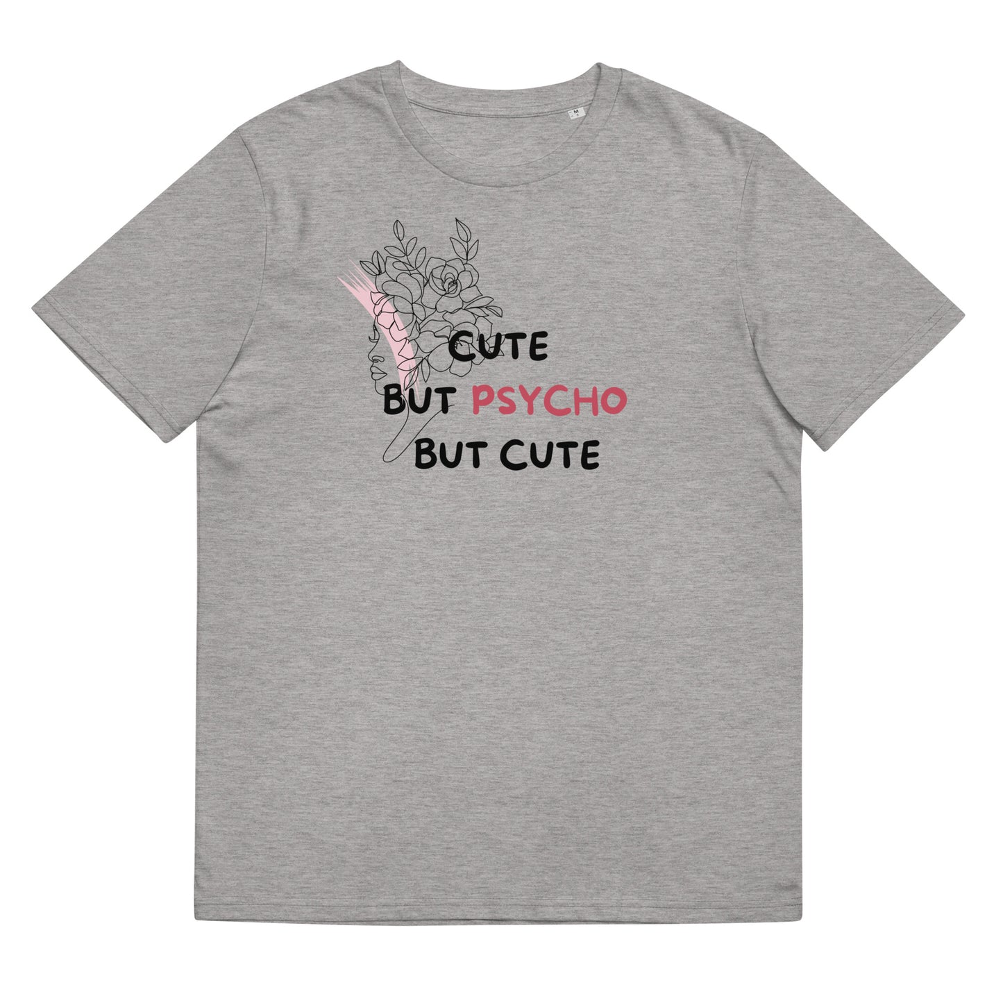 Unisex organic cotton t-shirt Cute-Psyco