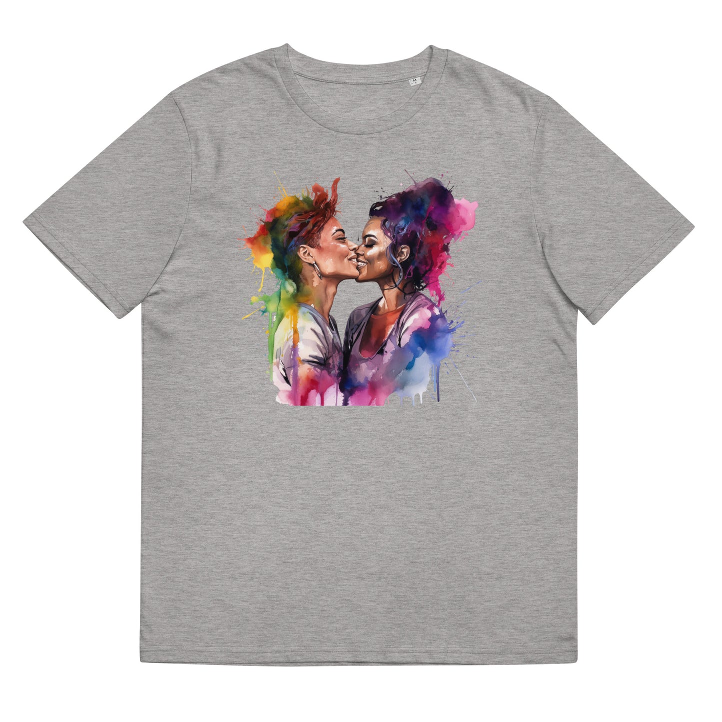 Unisex organic cotton t-shirt Les Kiss