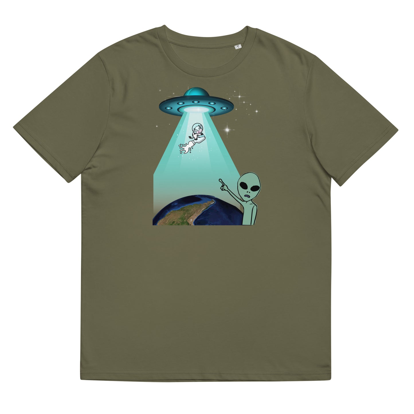 Unisex organic cotton t-shirt UFO