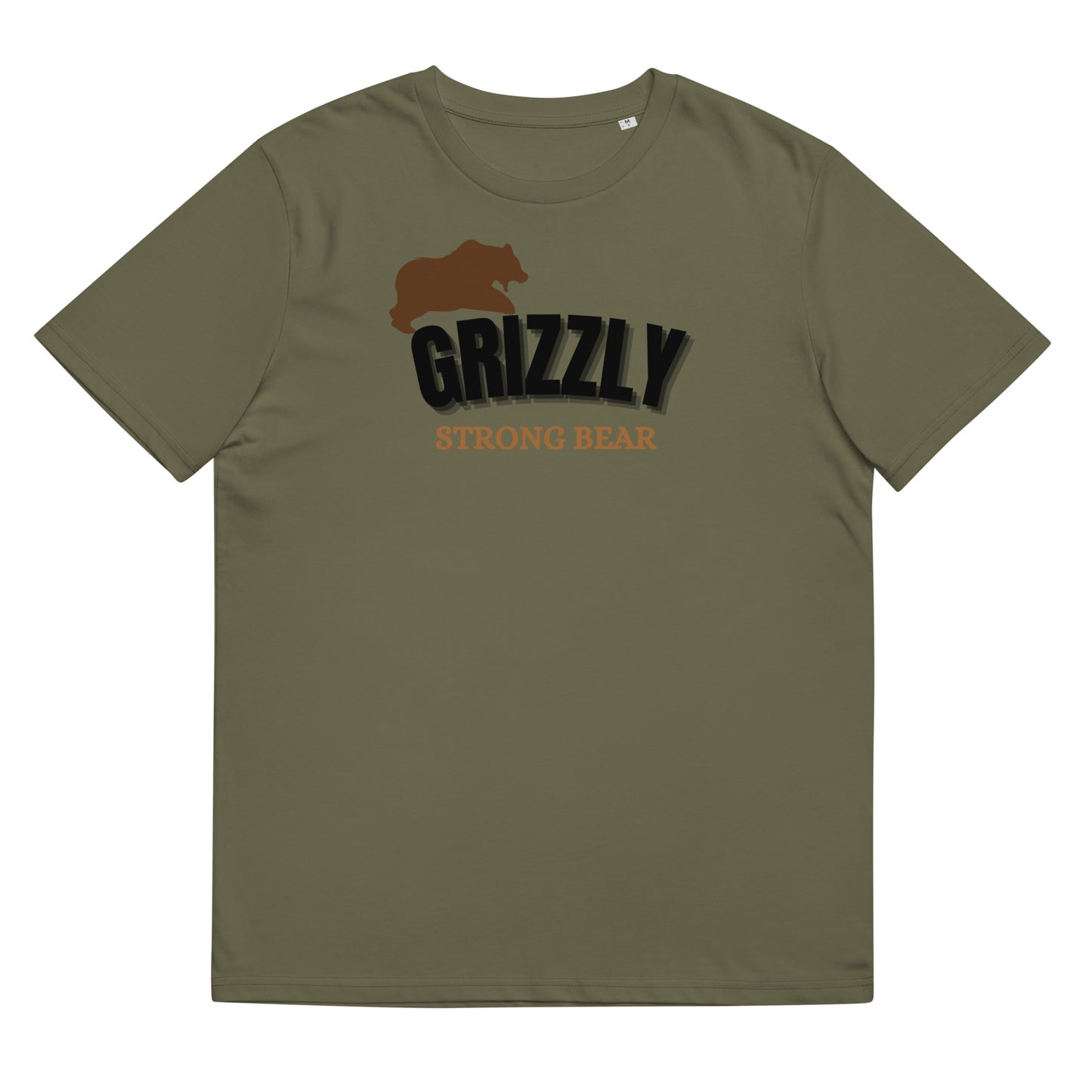 Unisex organic cotton t-shirt Grizzly