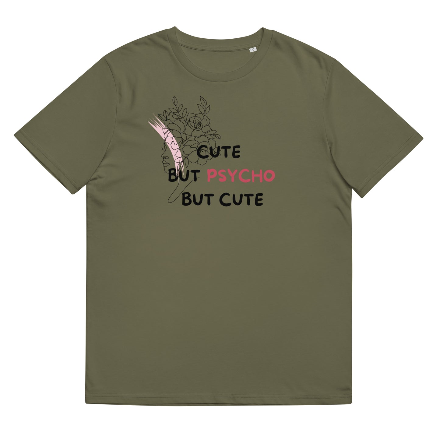 Unisex organic cotton t-shirt Cute-Psyco