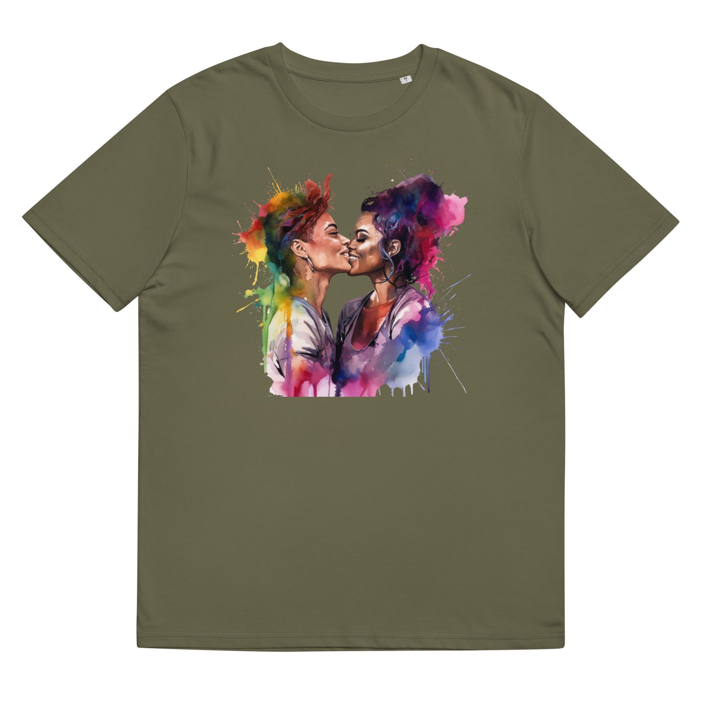 Unisex organic cotton t-shirt Les Kiss