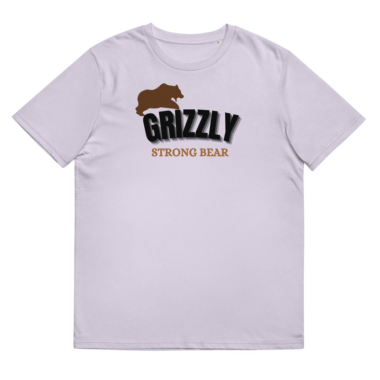 Unisex organic cotton t-shirt Grizzly