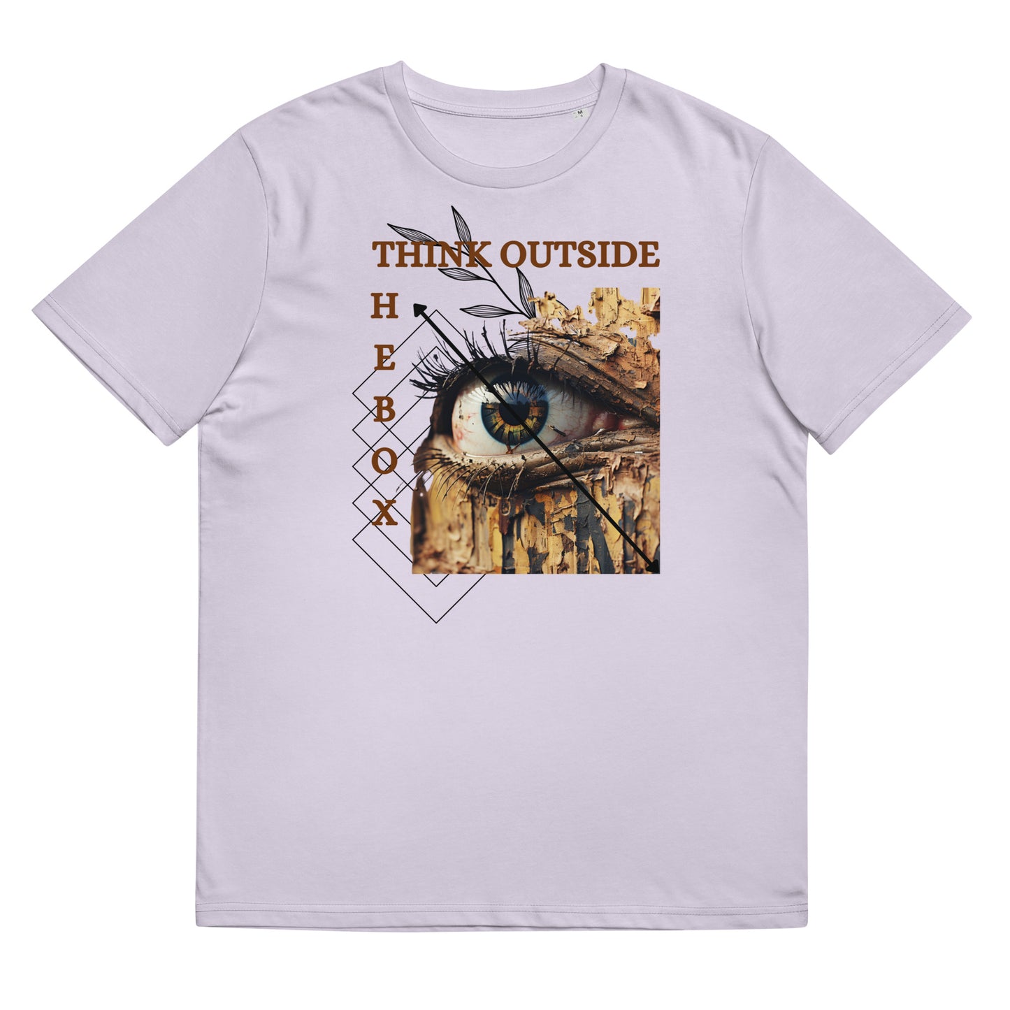 Unisex organic cotton t-shirt Open your