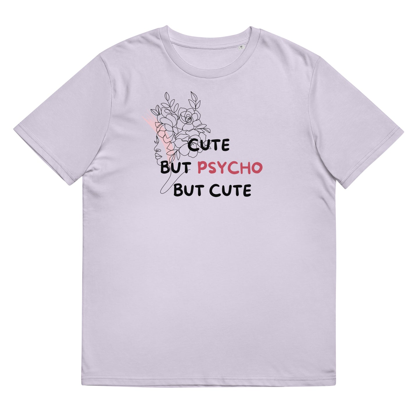 Unisex organic cotton t-shirt Cute-Psyco