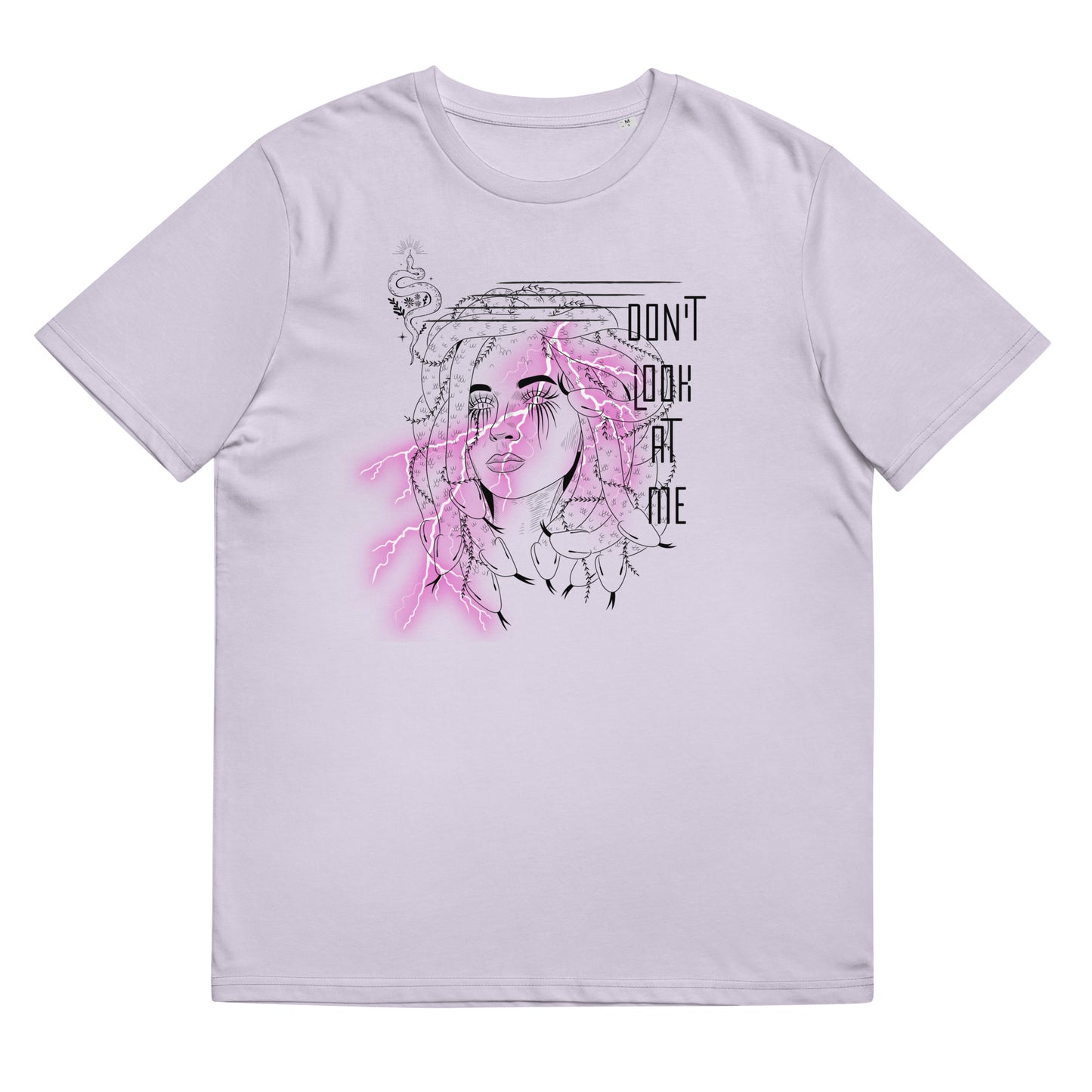 Unisex organic cotton t-shirt Don't Look at ME