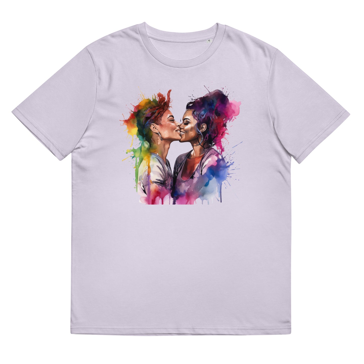 Unisex organic cotton t-shirt Les Kiss