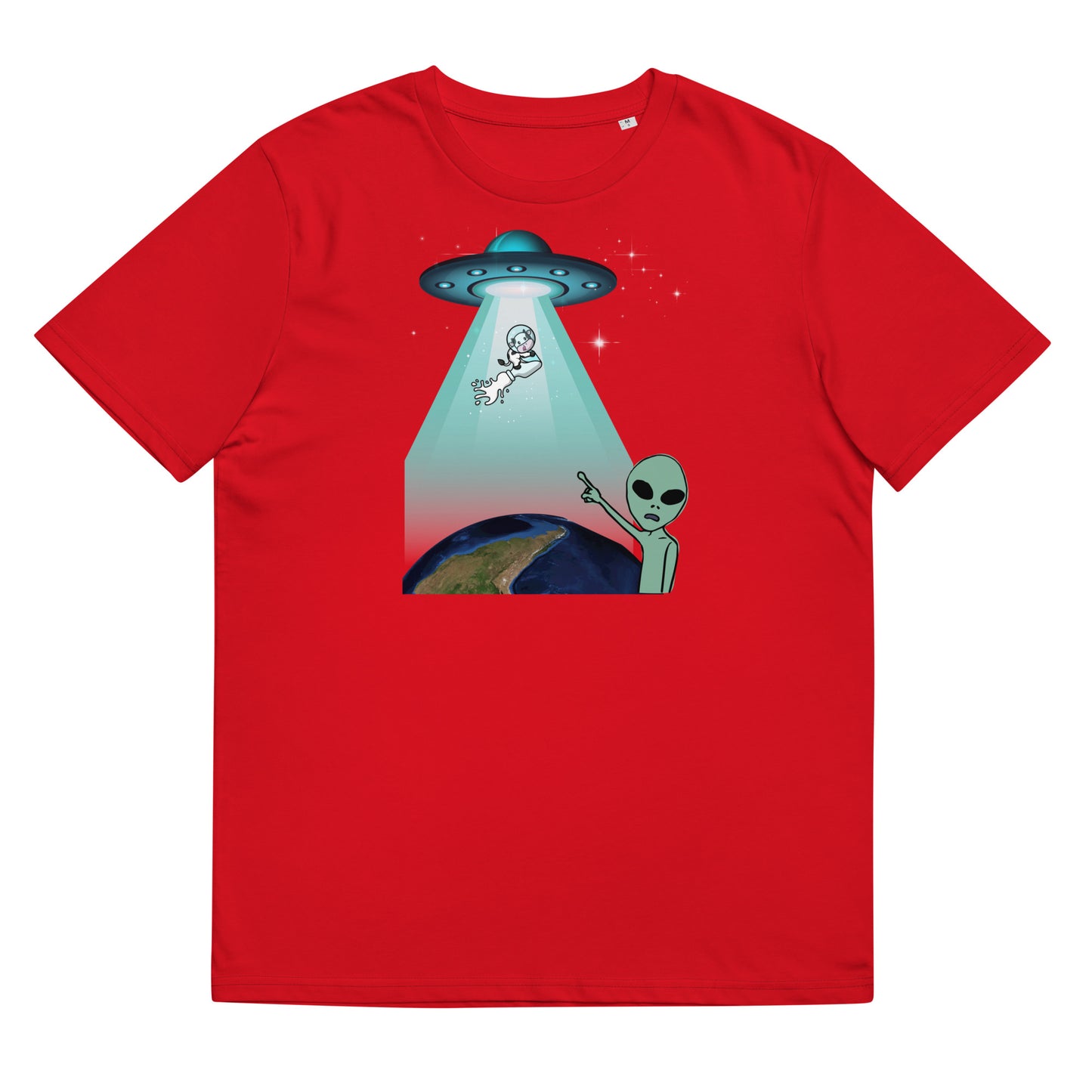 Unisex organic cotton t-shirt UFO