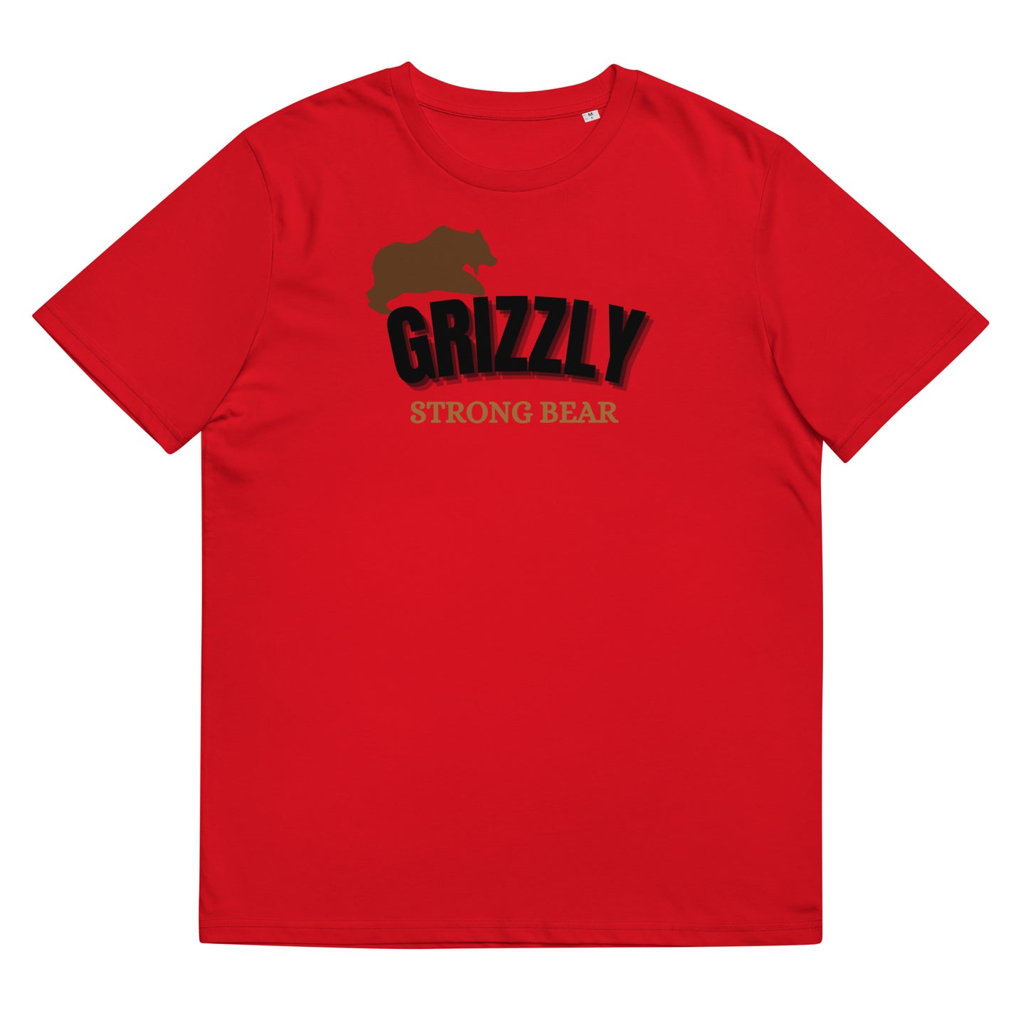 Unisex organic cotton t-shirt Grizzly