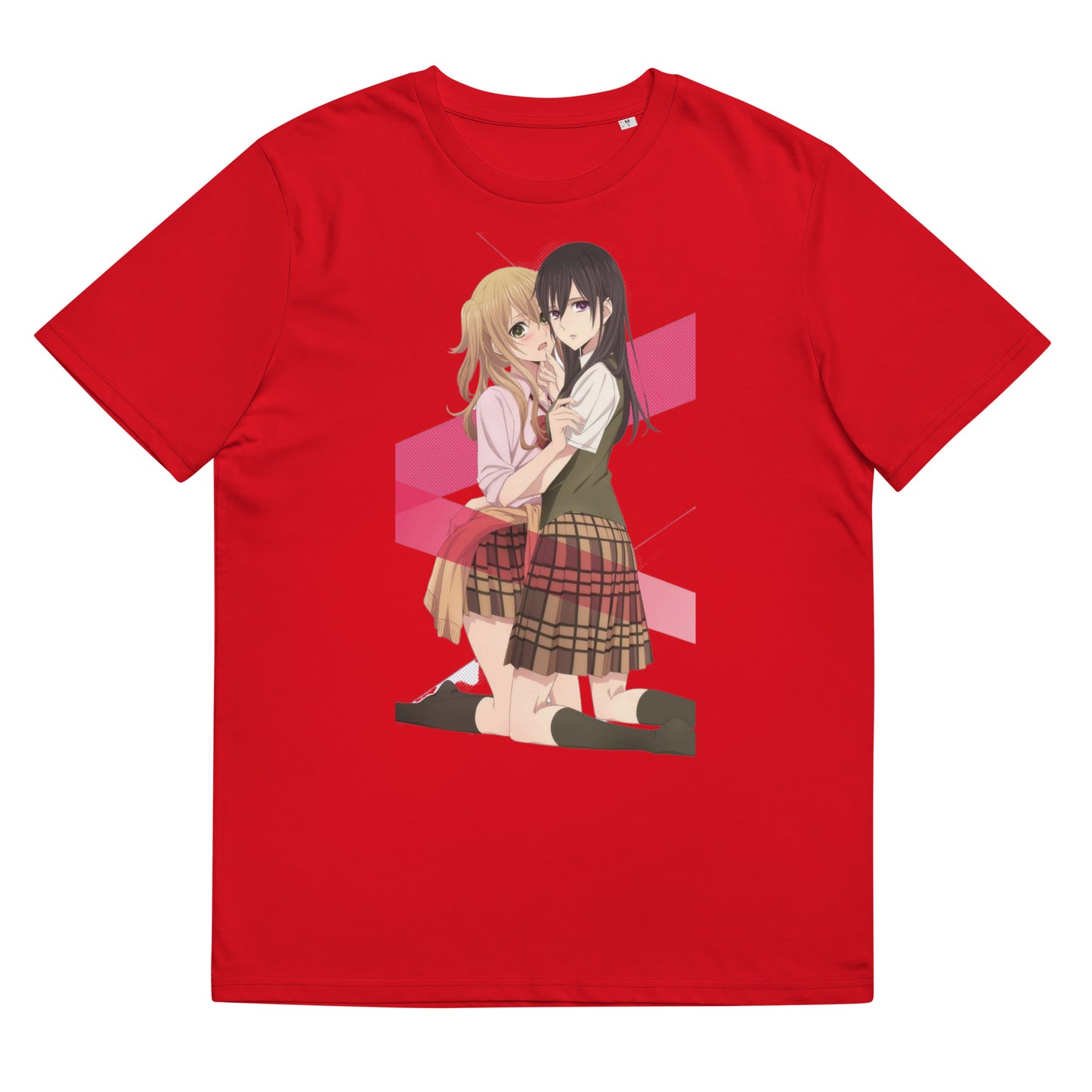 Unisex organic cotton t-shirt Manga Girl