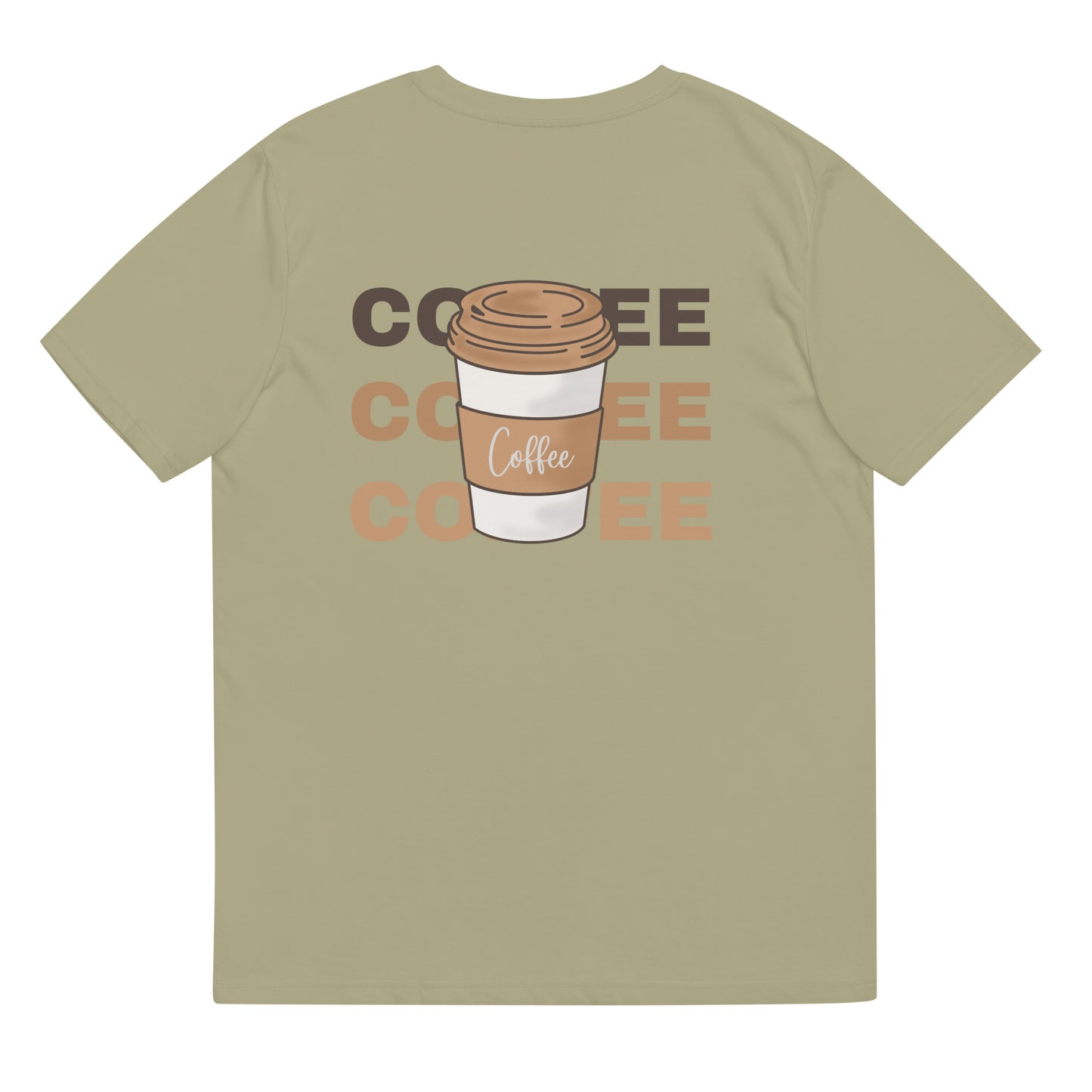 Unisex organic cotton t-shirt Coffe