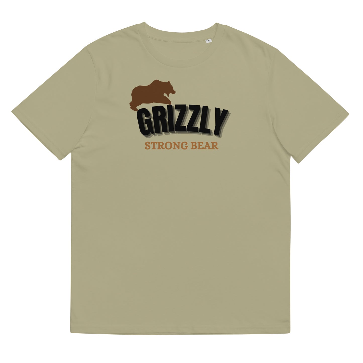 Unisex organic cotton t-shirt Grizzly